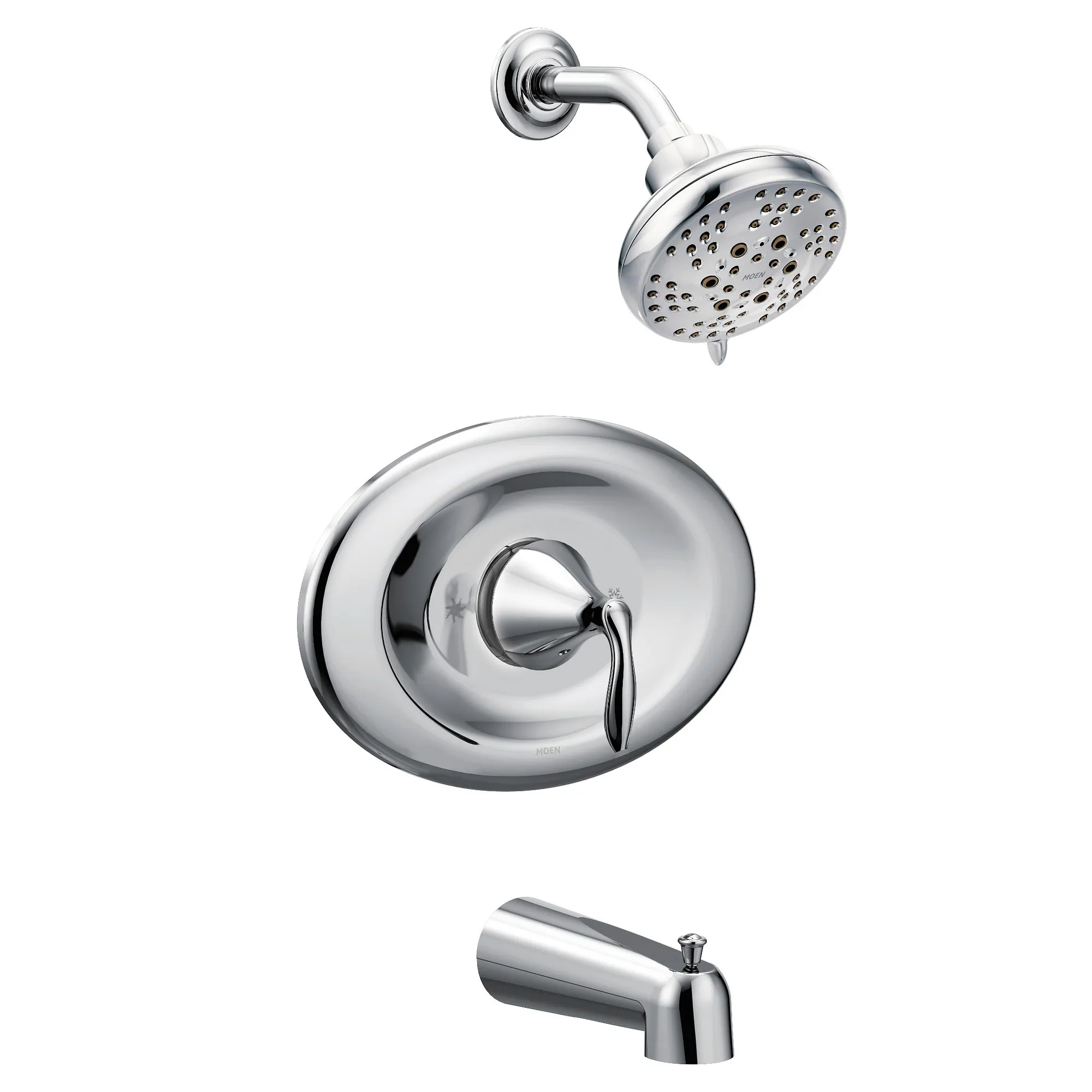Eva Chrome Posi-Temp(R) Eco-Performance Tub/Shower - Image 3