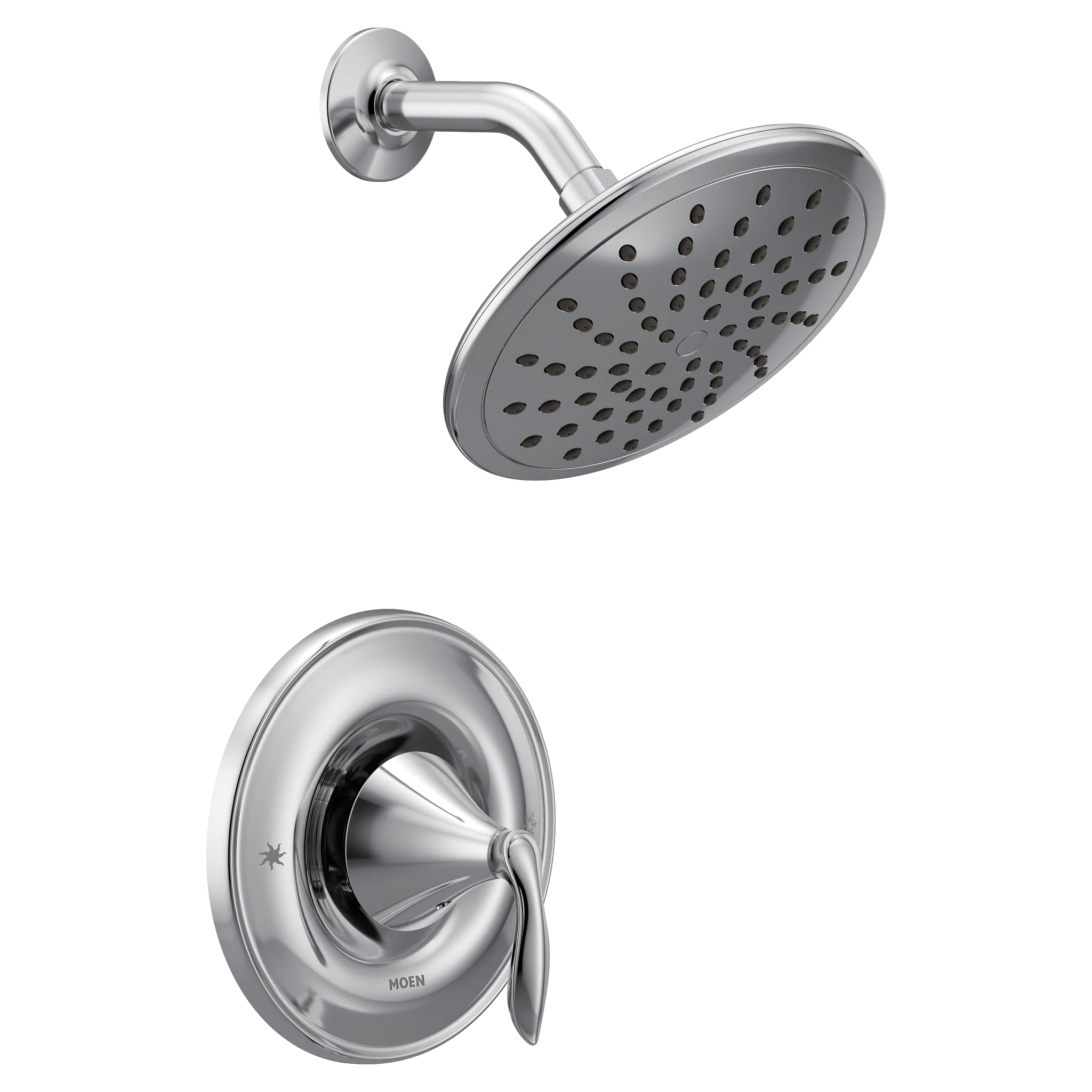 Eva Chrome Posi-Temp(R) Eco-Performance Shower