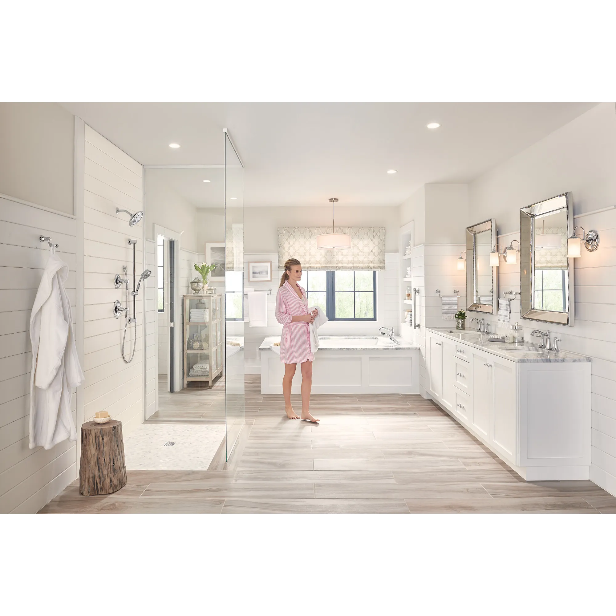 Belfield Chrome Posi-Temp(R) Tub/Shower - Image 2