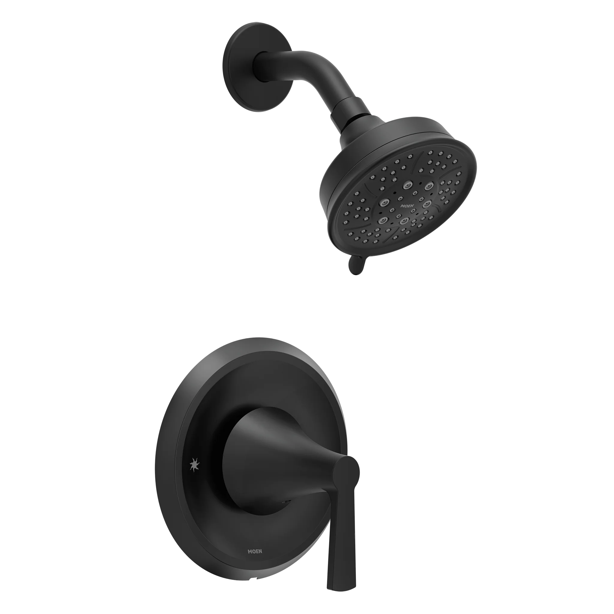 Jase Matte black Posi-Temp(R) shower only