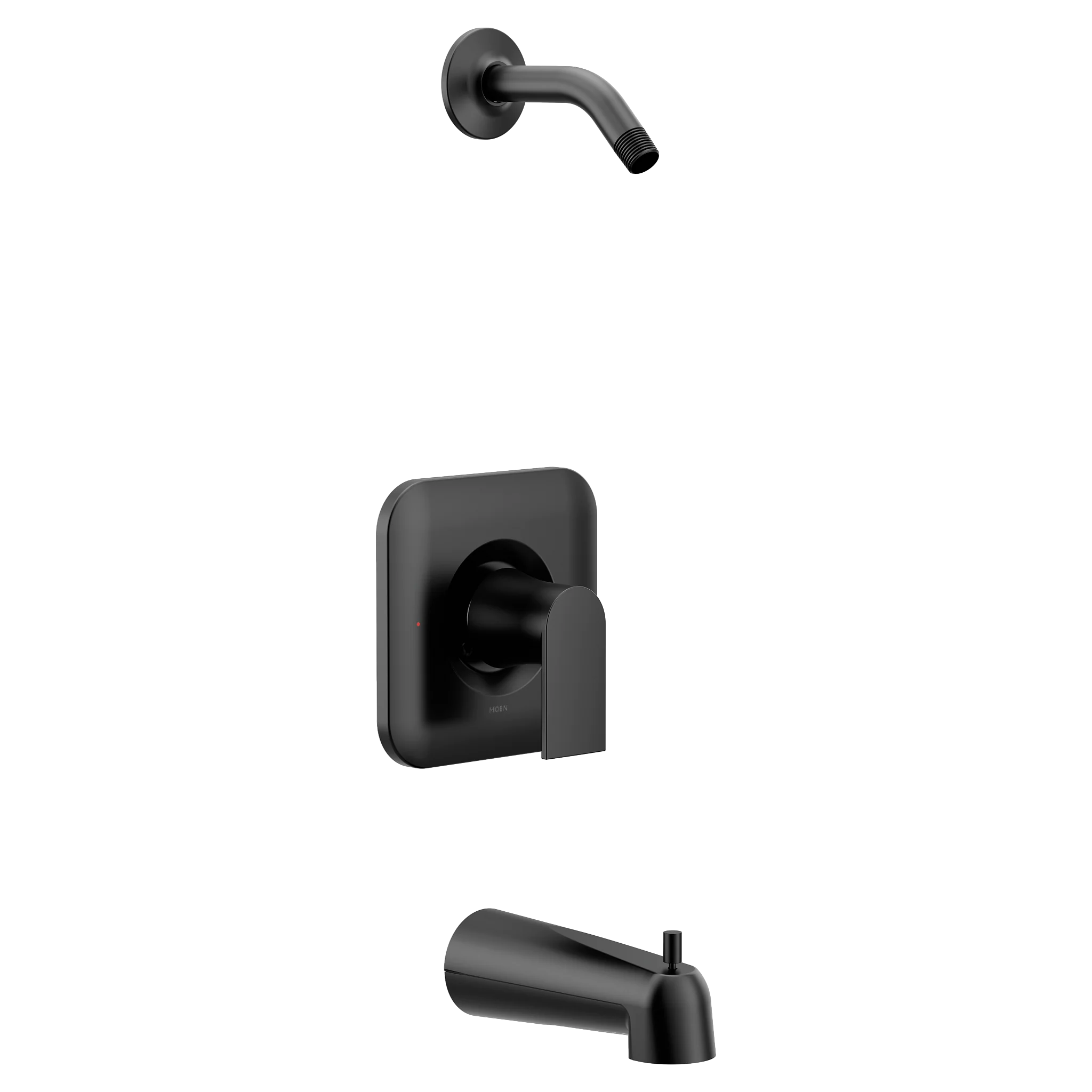 Genta LX Matte Black Posi-Temp(R) Tub/Shower - No Head