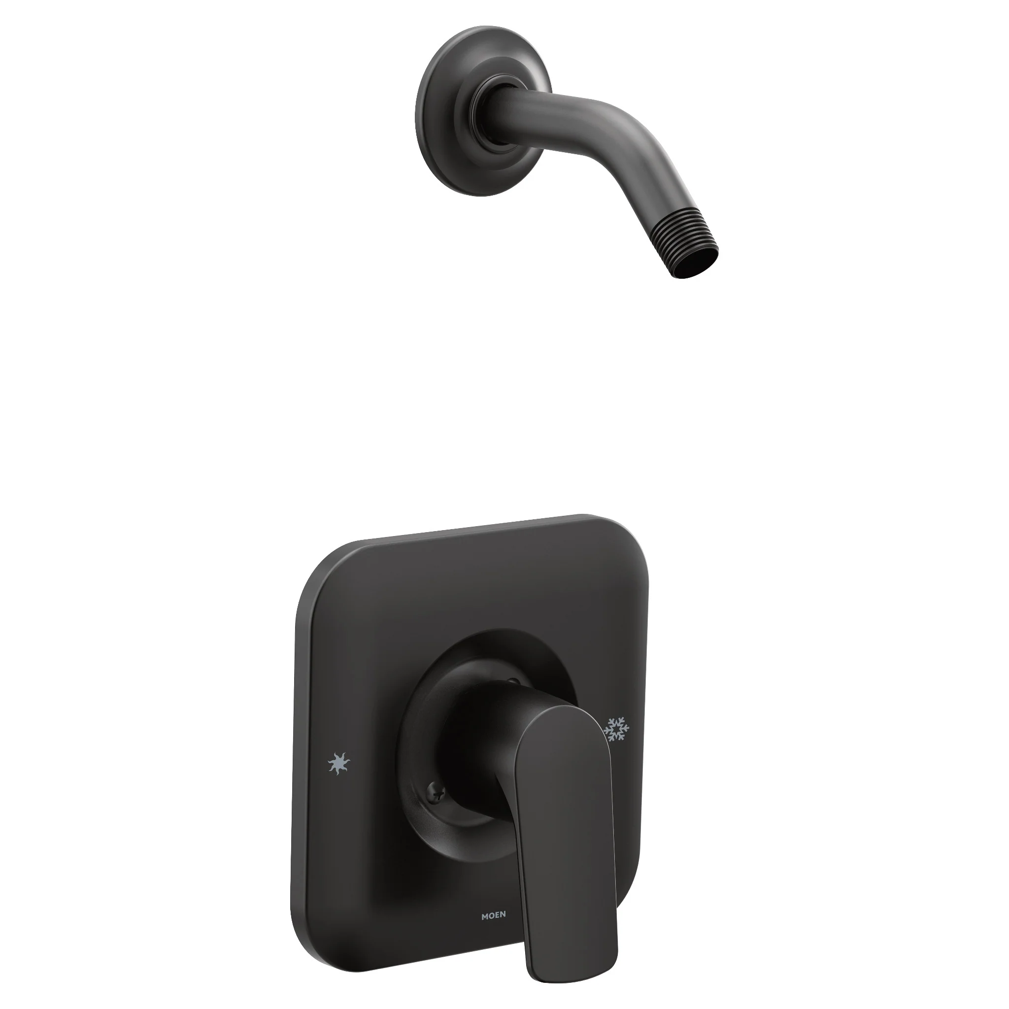 Rizon Matte black Posi-Temp(R) shower only