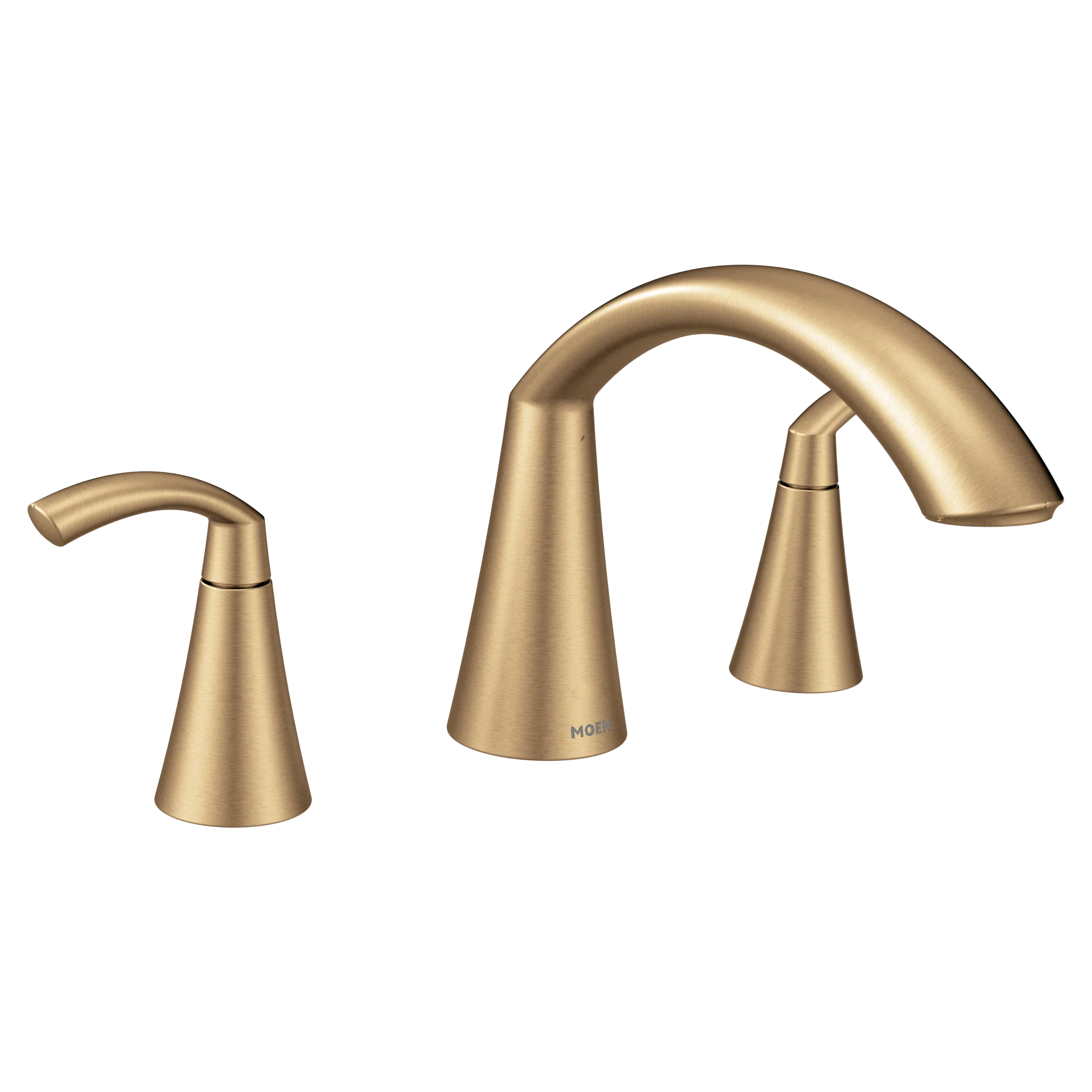 Glyde Chrome Two-Handle High Arc Roman Tub Faucet - Image 7