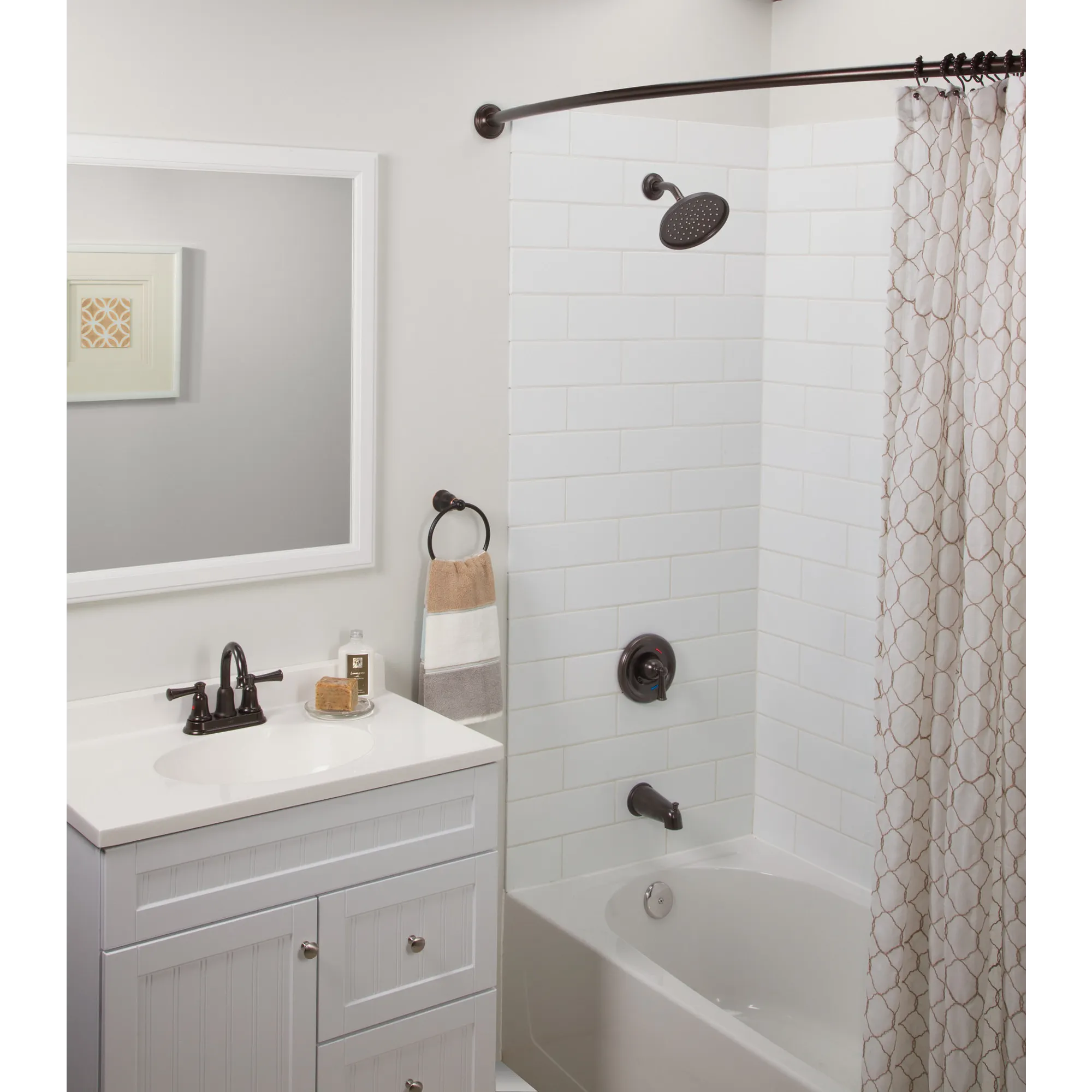 Capstone Old World Bronze Cycling Shower Only - Image 4