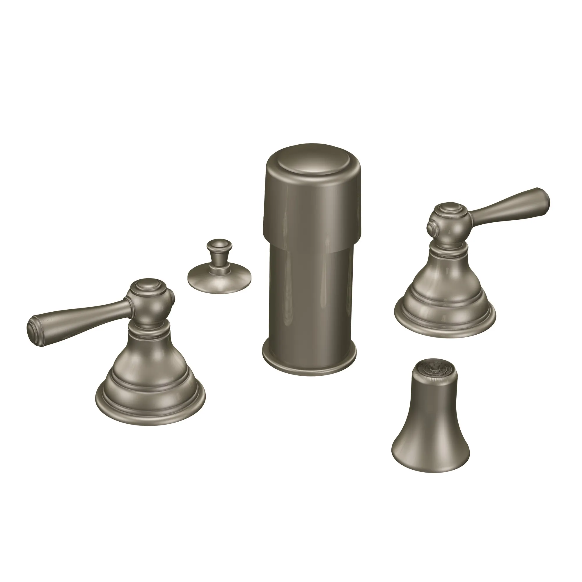 Kingsley Chrome Two-Handle Bidet Faucet - Image 8