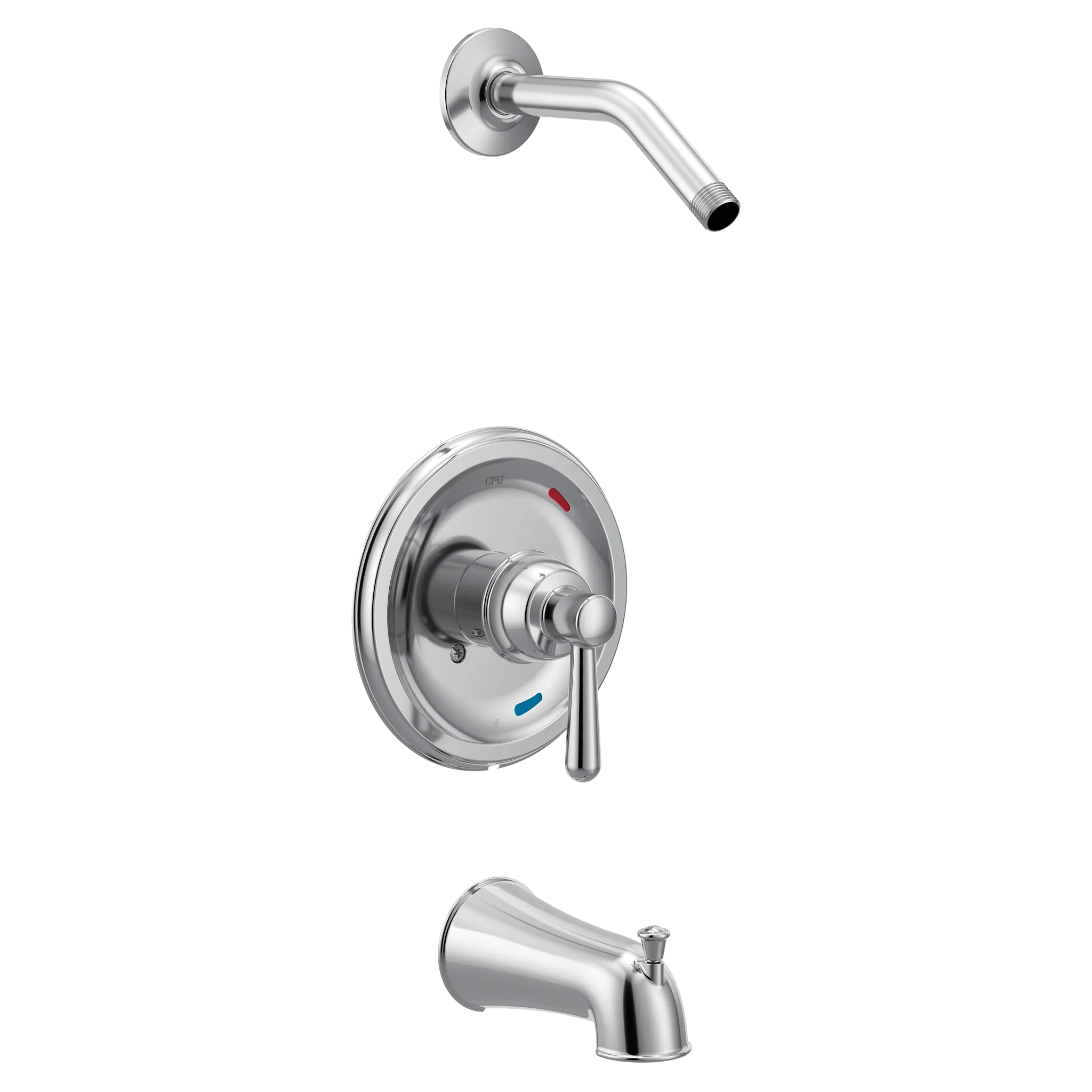 Ember Chrome cycling tub/shower