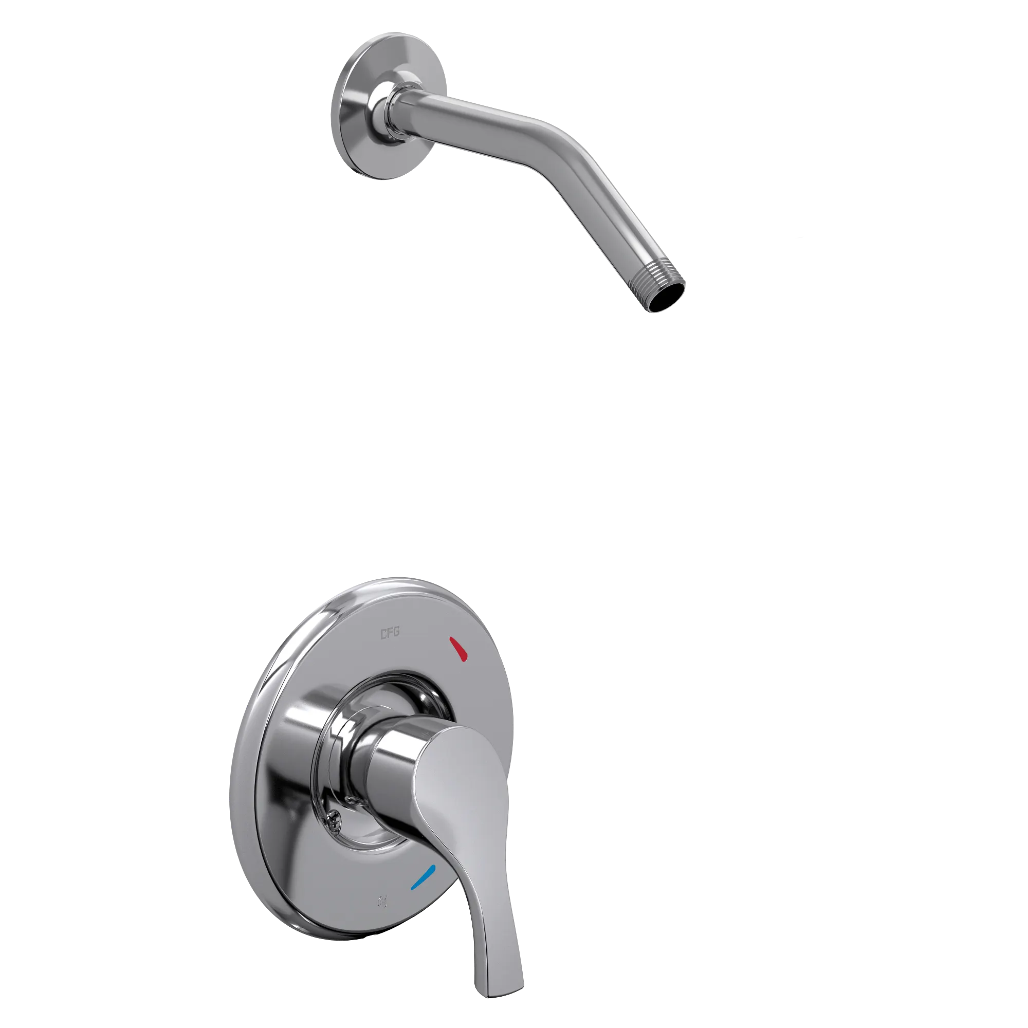 Ash Chrome cycling shower only - Image 2