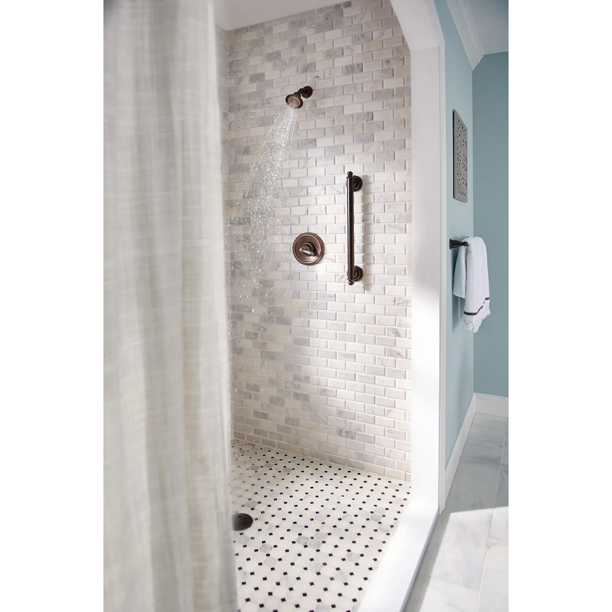Brantford Oil rubbed bronze Posi-Temp(R) Eco-Performance Shower - Image 3