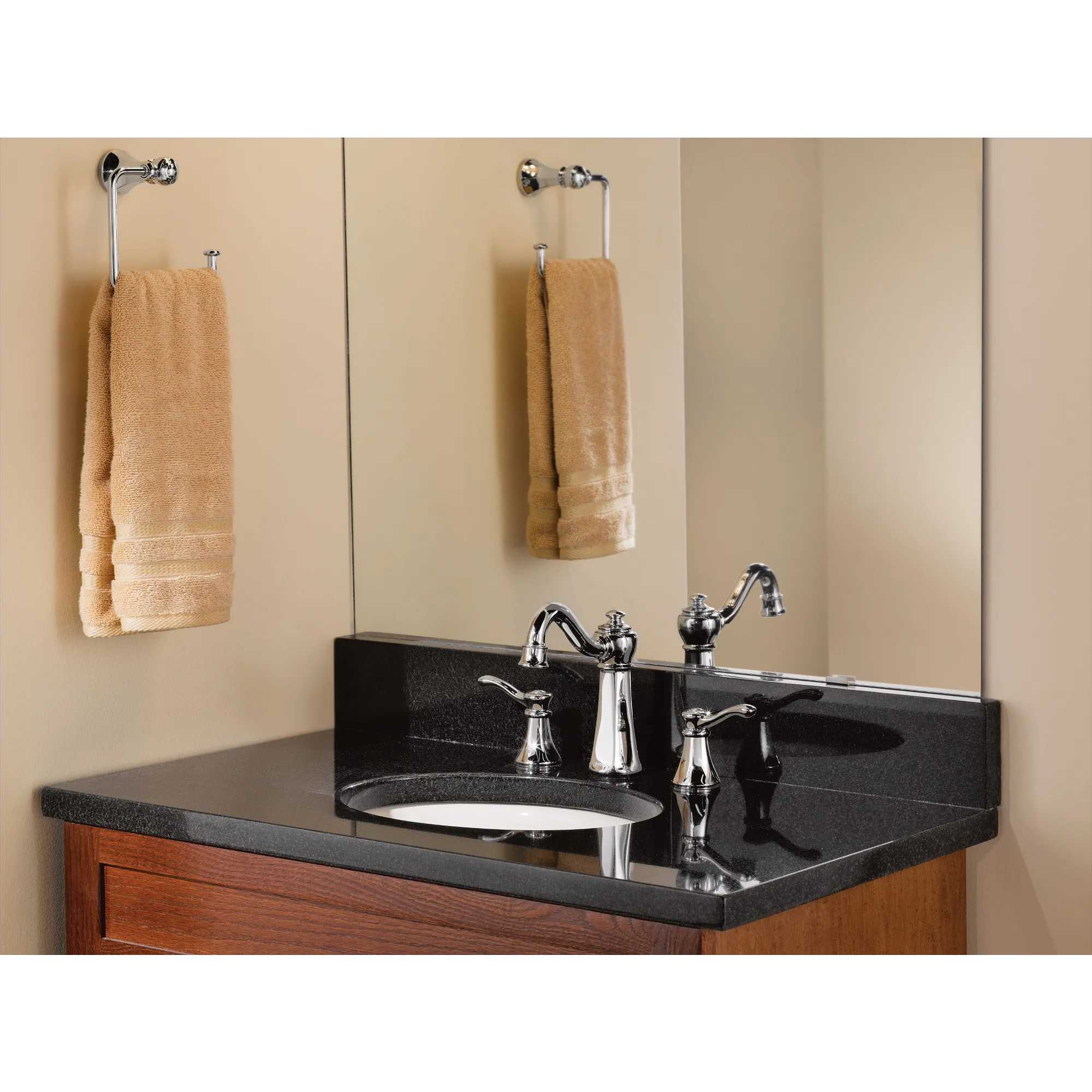 Vestige Chrome two-handle high arc bathroom faucet - Image 7