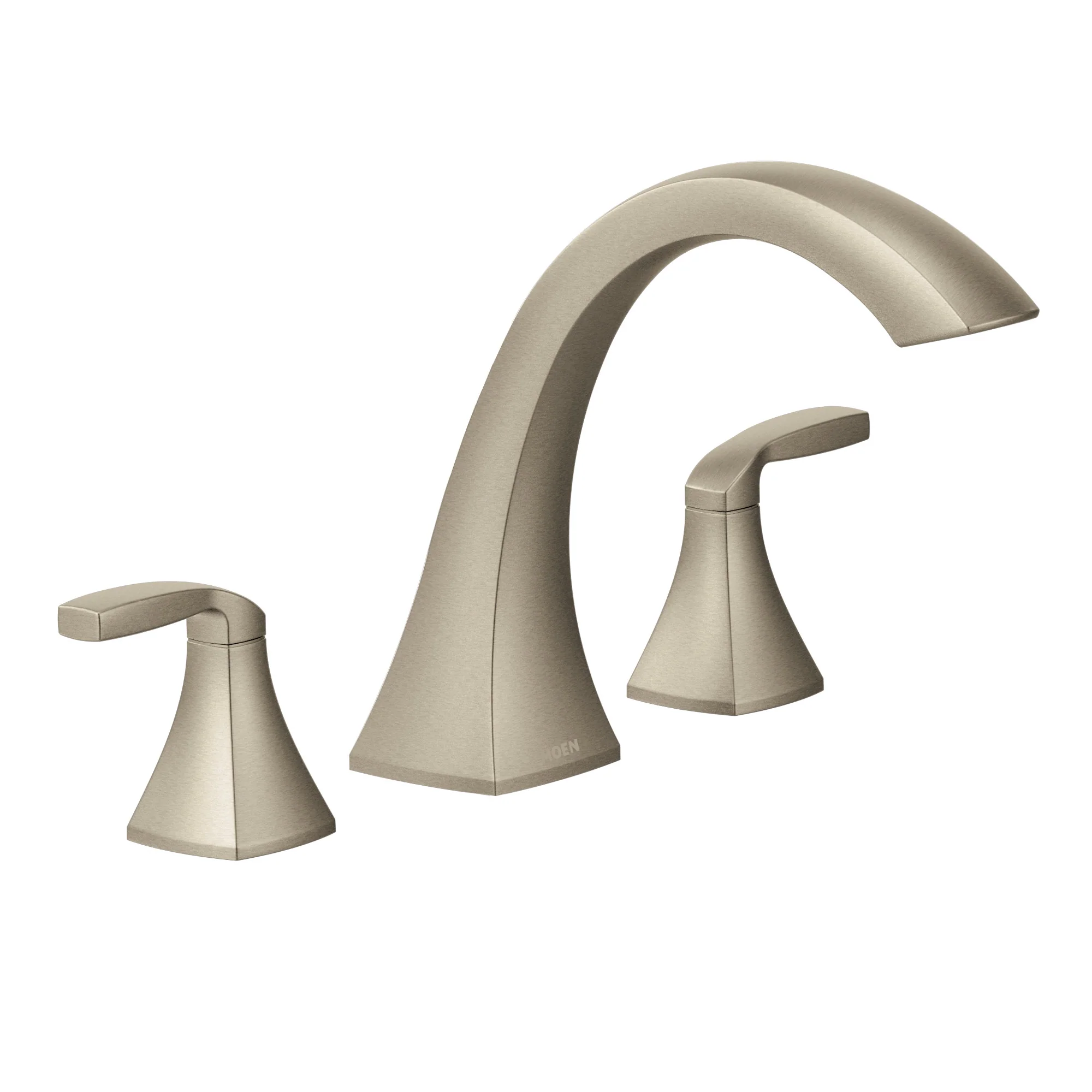 Voss Chrome Two-Handle High Arc Roman Tub Faucet - Image 9
