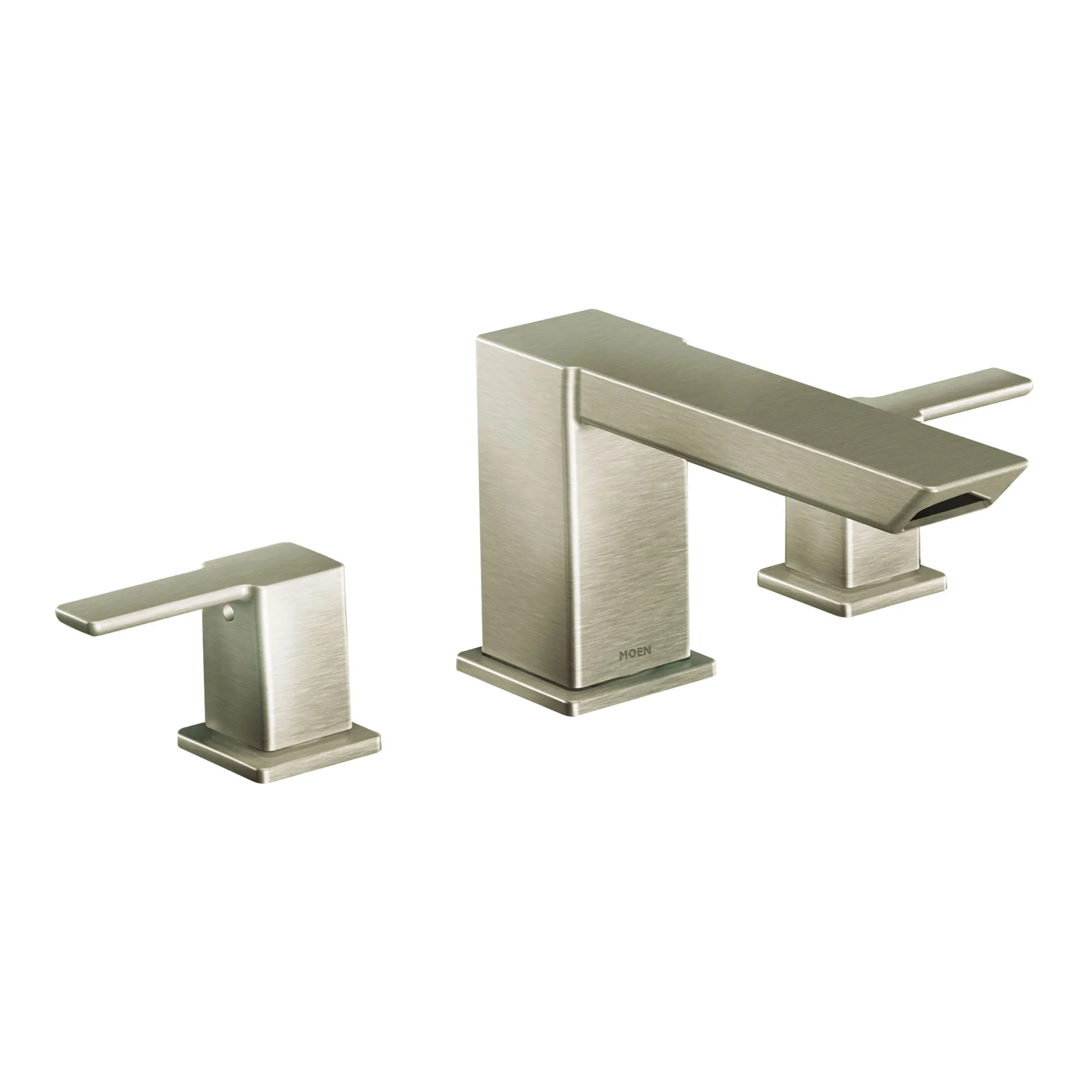 90 Degree Chrome two-handle high arc roman tub faucet - Image 2