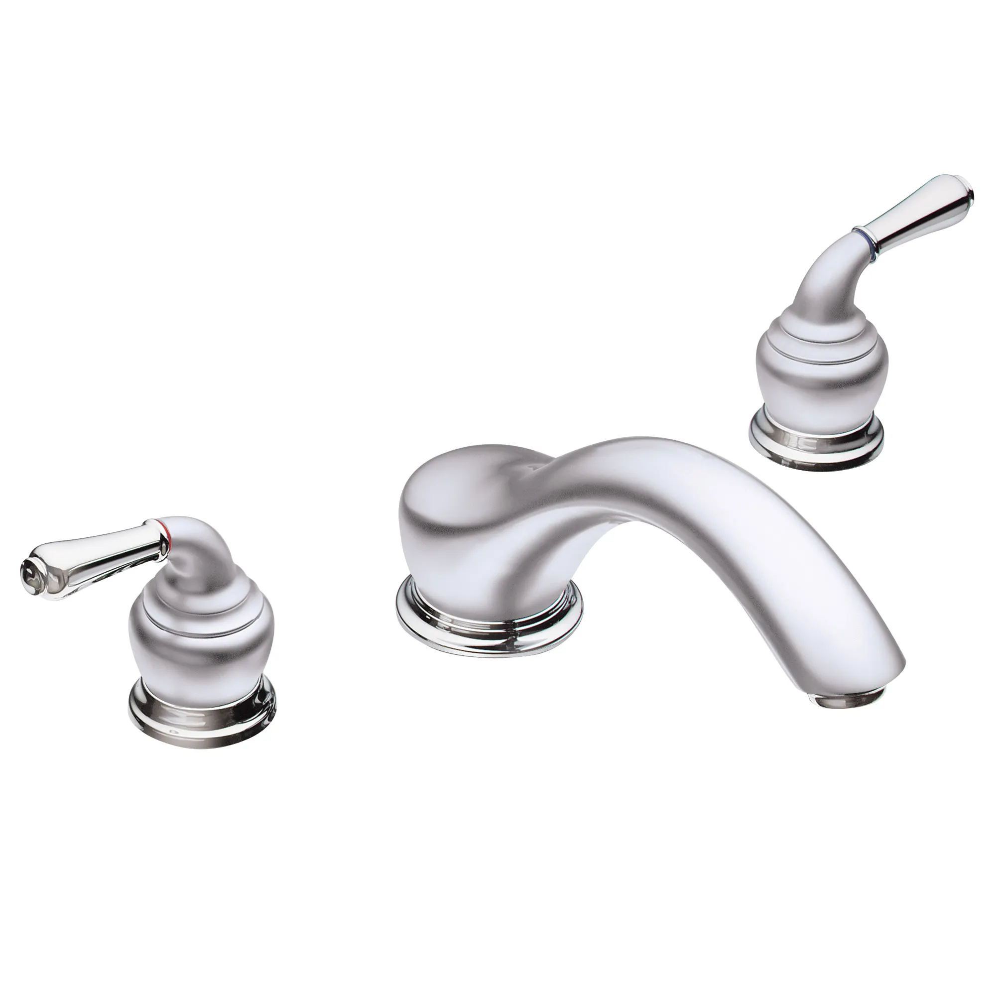 Monticello Chrome two-handle low arc roman tub faucet - Image 6