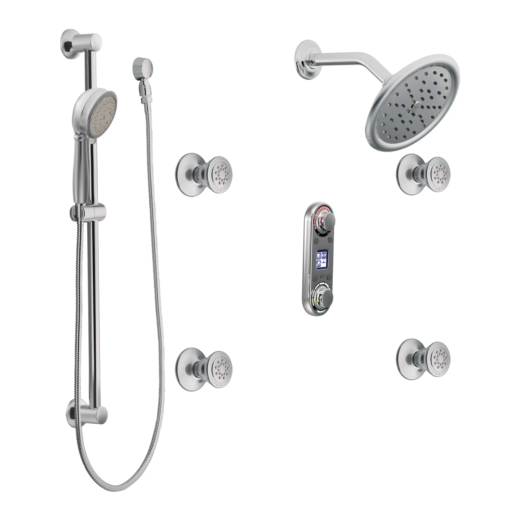 Moen Chrome IoDIGITAL(R) vertical spa - Image 2