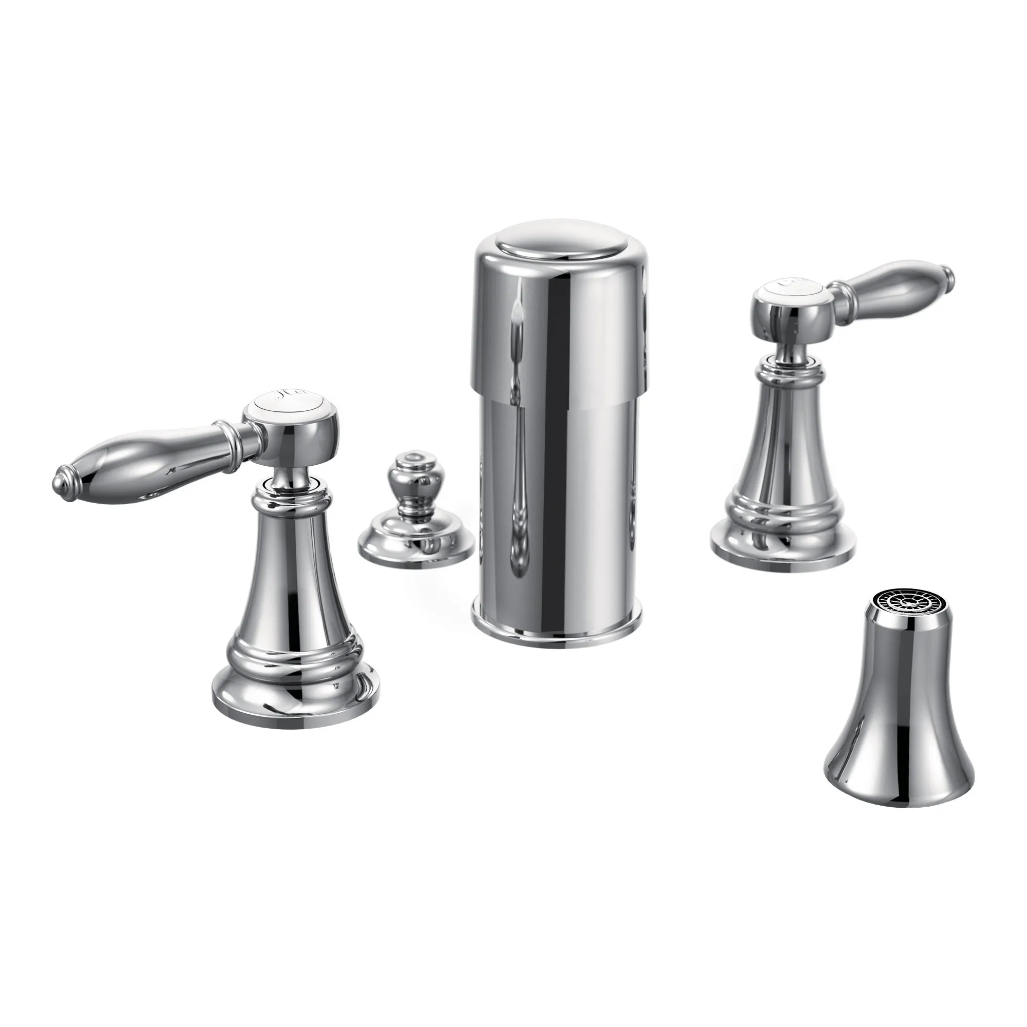 Weymouth Chrome two-handle bidet faucet - Image 2