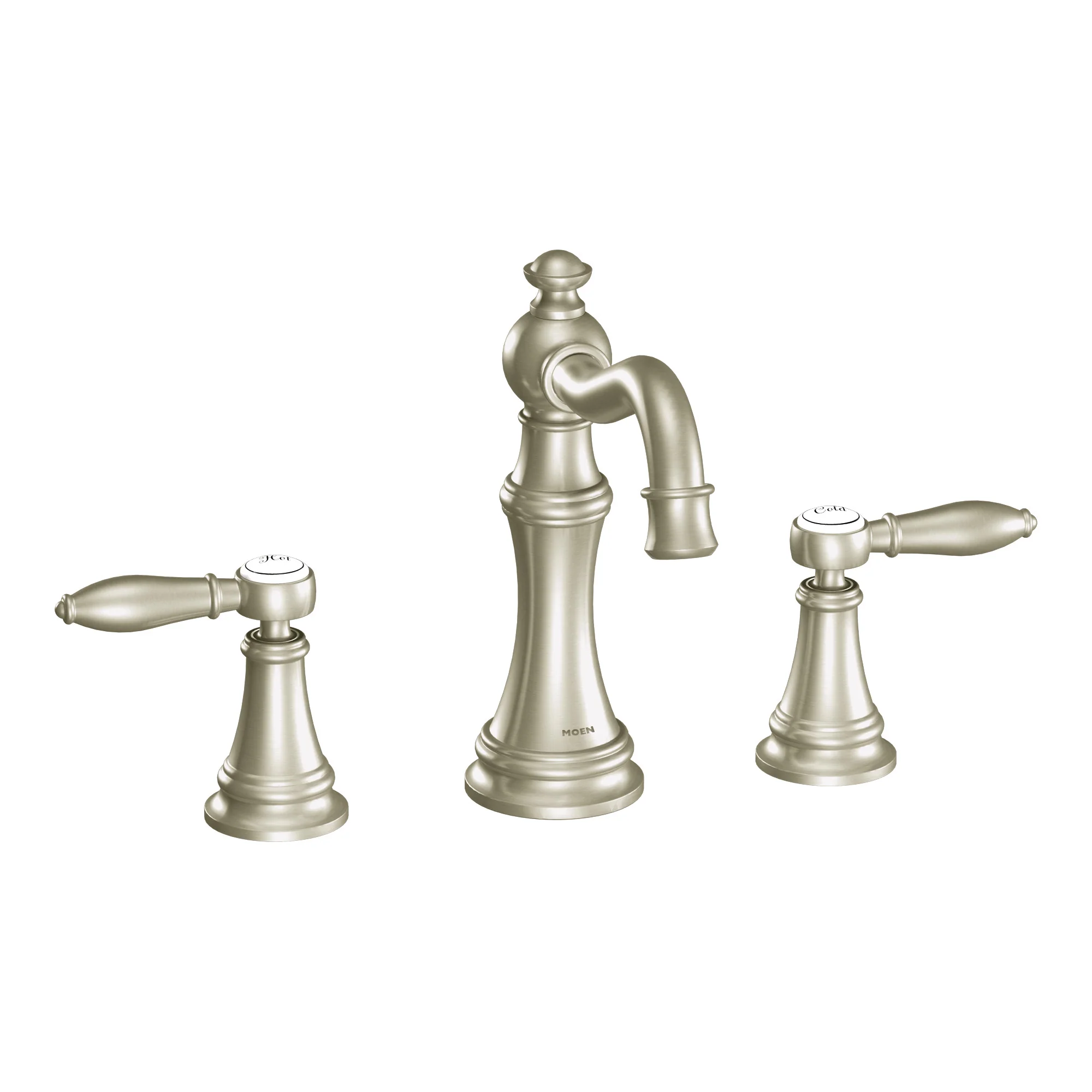 Weymouth Chrome Two-Handle High Arc Bathroom Faucet - Image 20