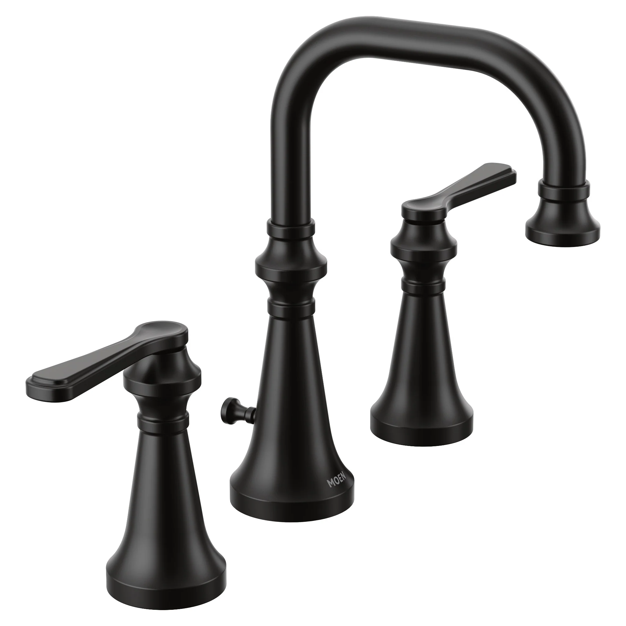 Colinet Chrome two-handle high arc bathroom faucet - Image 4