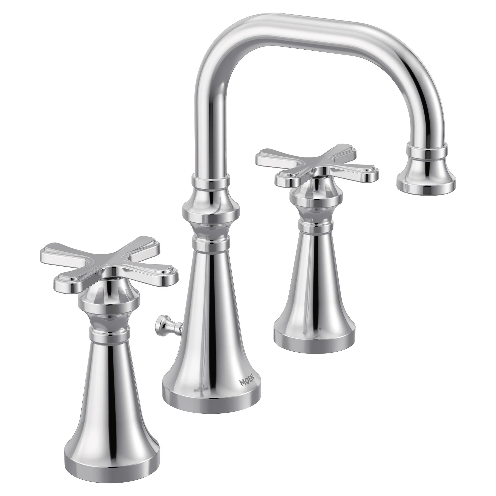 Colinet Chrome two-handle high arc bathroom faucet - Image 2
