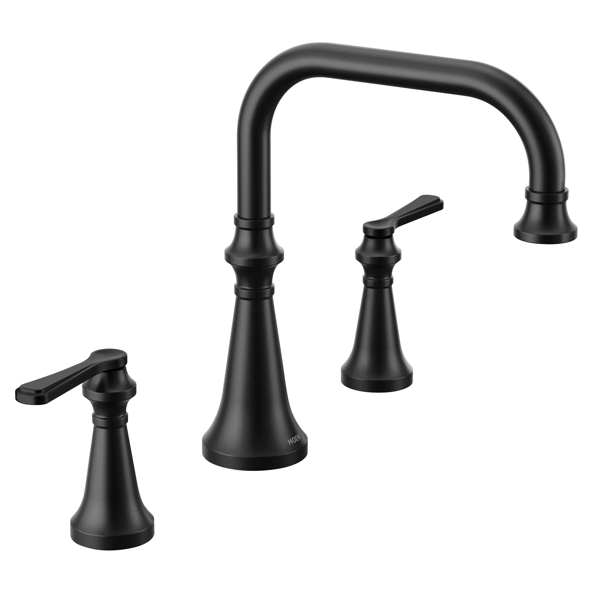 Colinet Chrome two-handle high arc roman tub faucet - Image 4