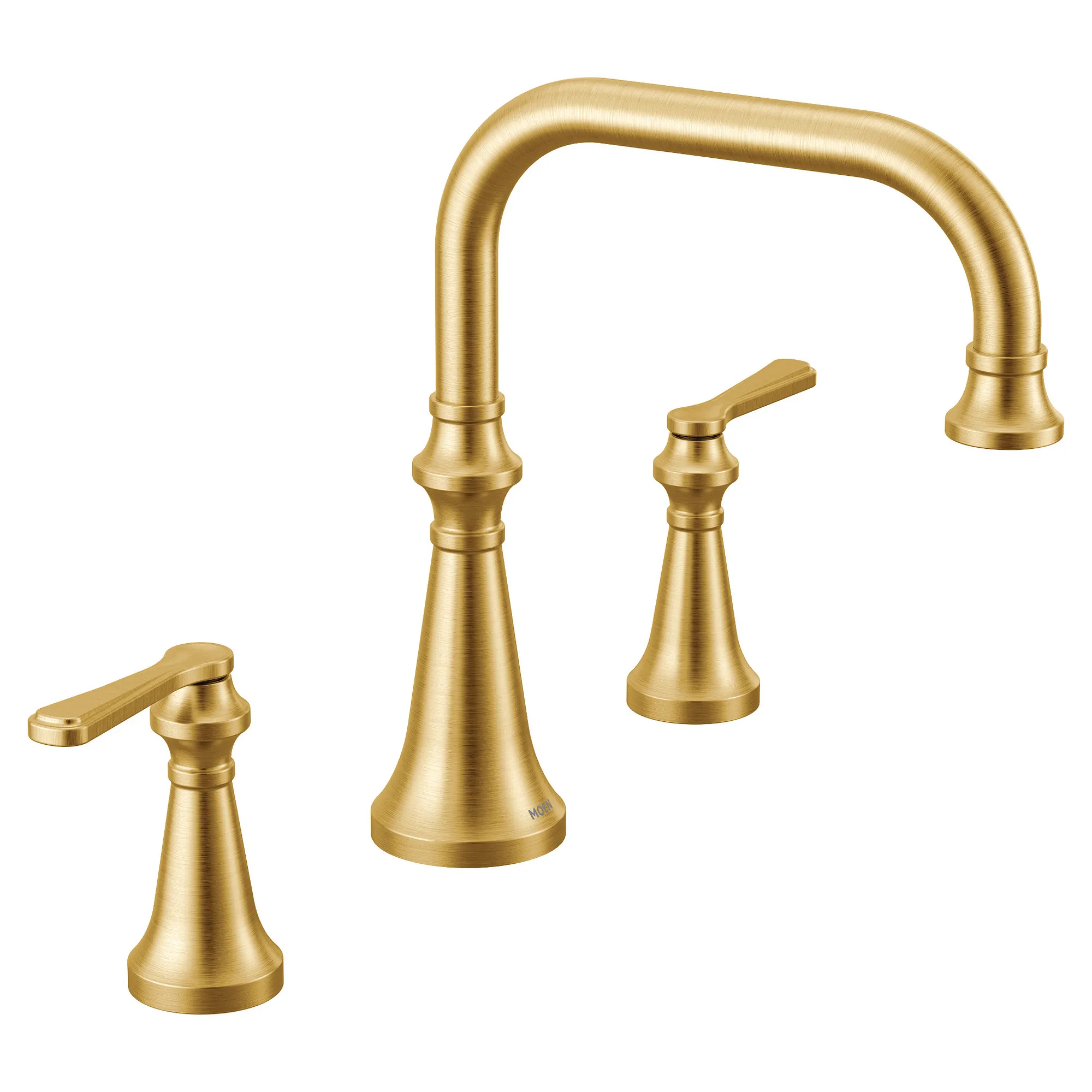 Colinet Chrome two-handle high arc roman tub faucet - Image 8