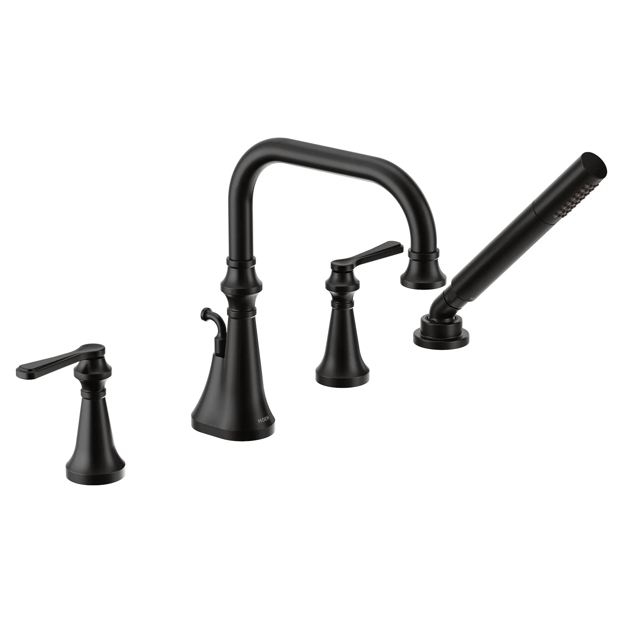 Colinet Chrome two-handle high arc roman tub faucet - Image 2