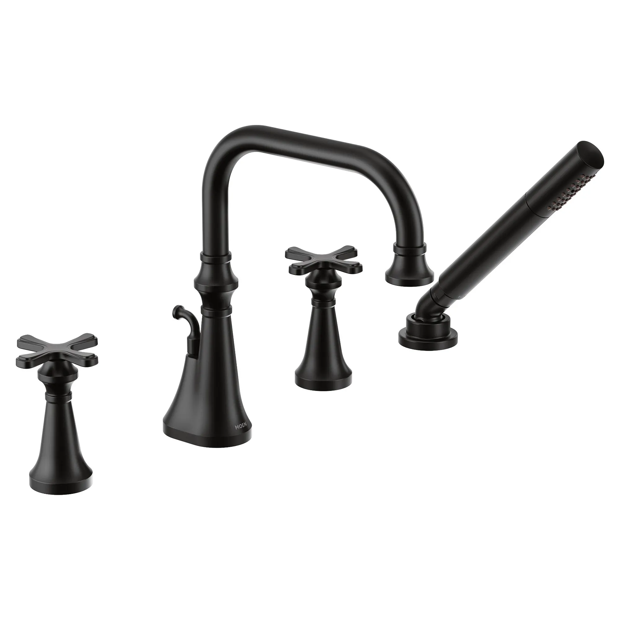 Colinet Chrome two-handle high arc roman tub faucet - Image 2