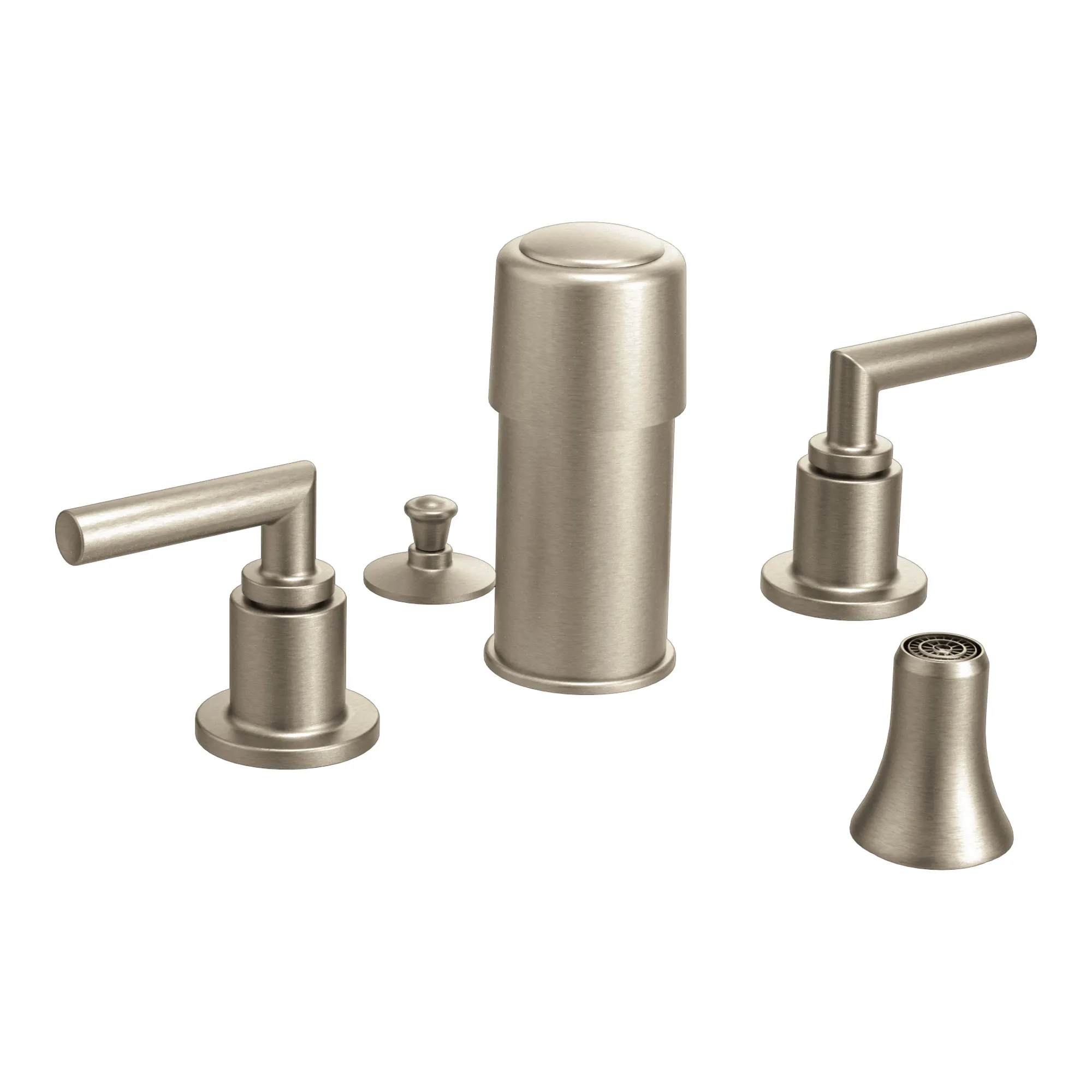Arris Chrome two-handle bidet faucet - Image 2