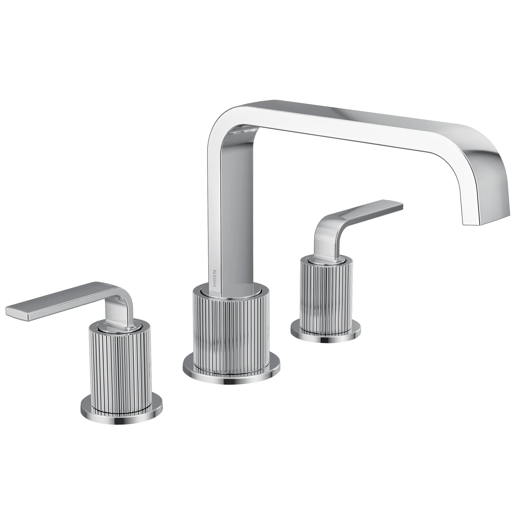 Cambium Chrome two-handle high arc roman tub faucet - Image 2