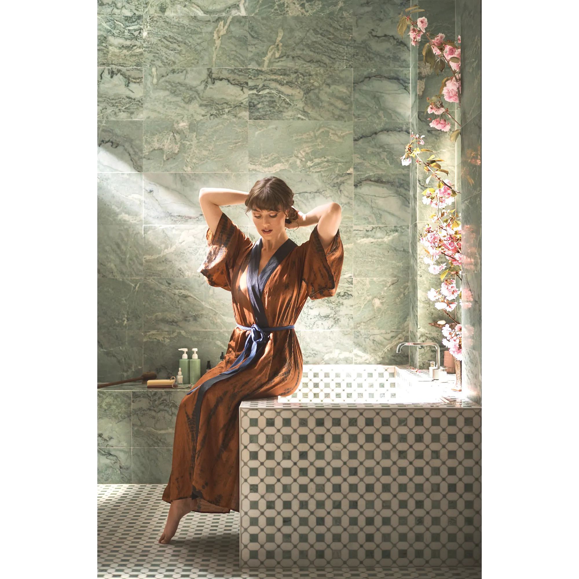 Cambium Chrome two-handle high arc roman tub faucet - Image 9