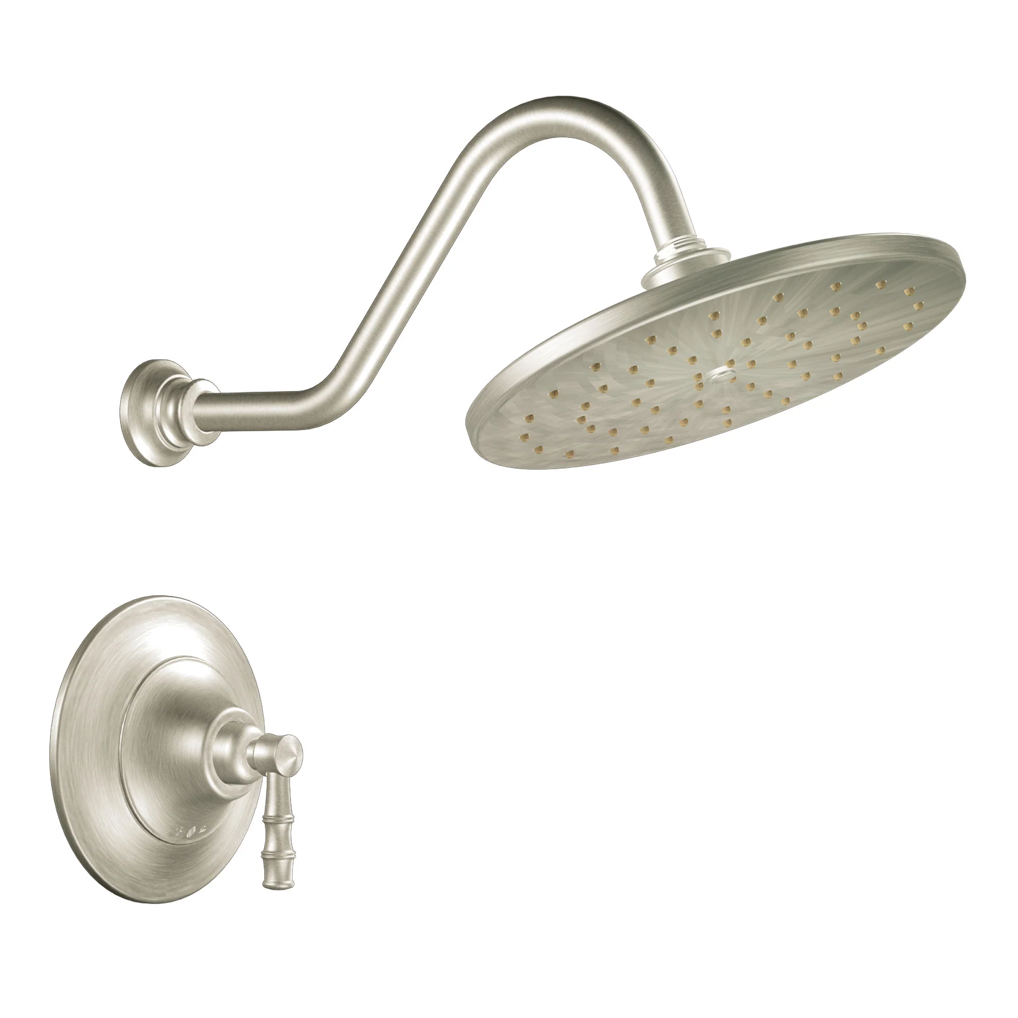 Bamboo Brushed nickel Posi-Temp(R) shower only