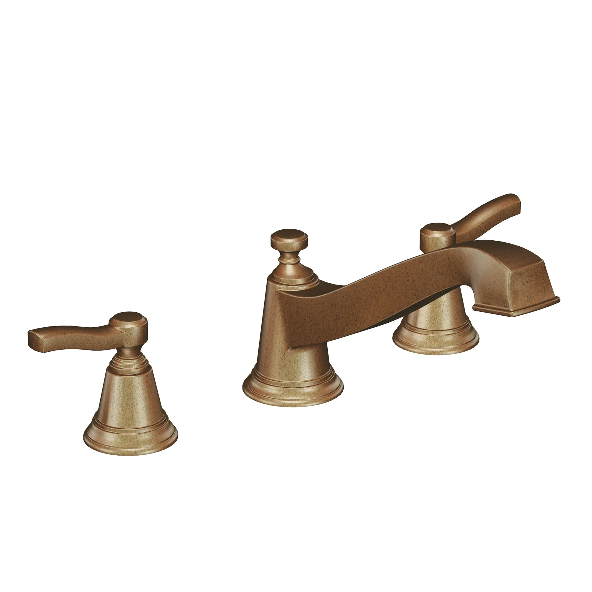 Rothbury Chrome Two-Handle Low Arc Roman Tub Faucet - Image 4