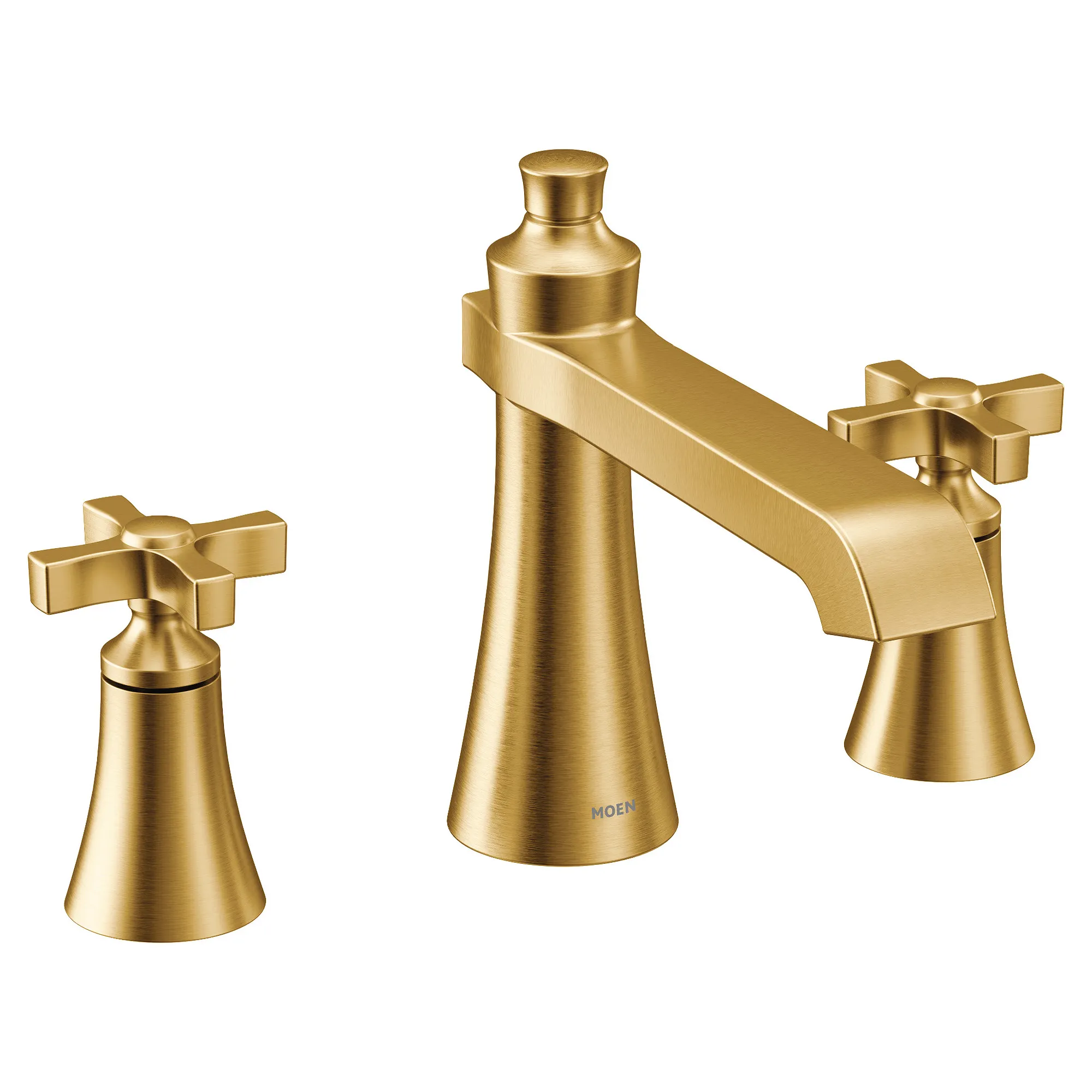 Flara Two-Handle High Arc Roman Tub Faucet - Image 4
