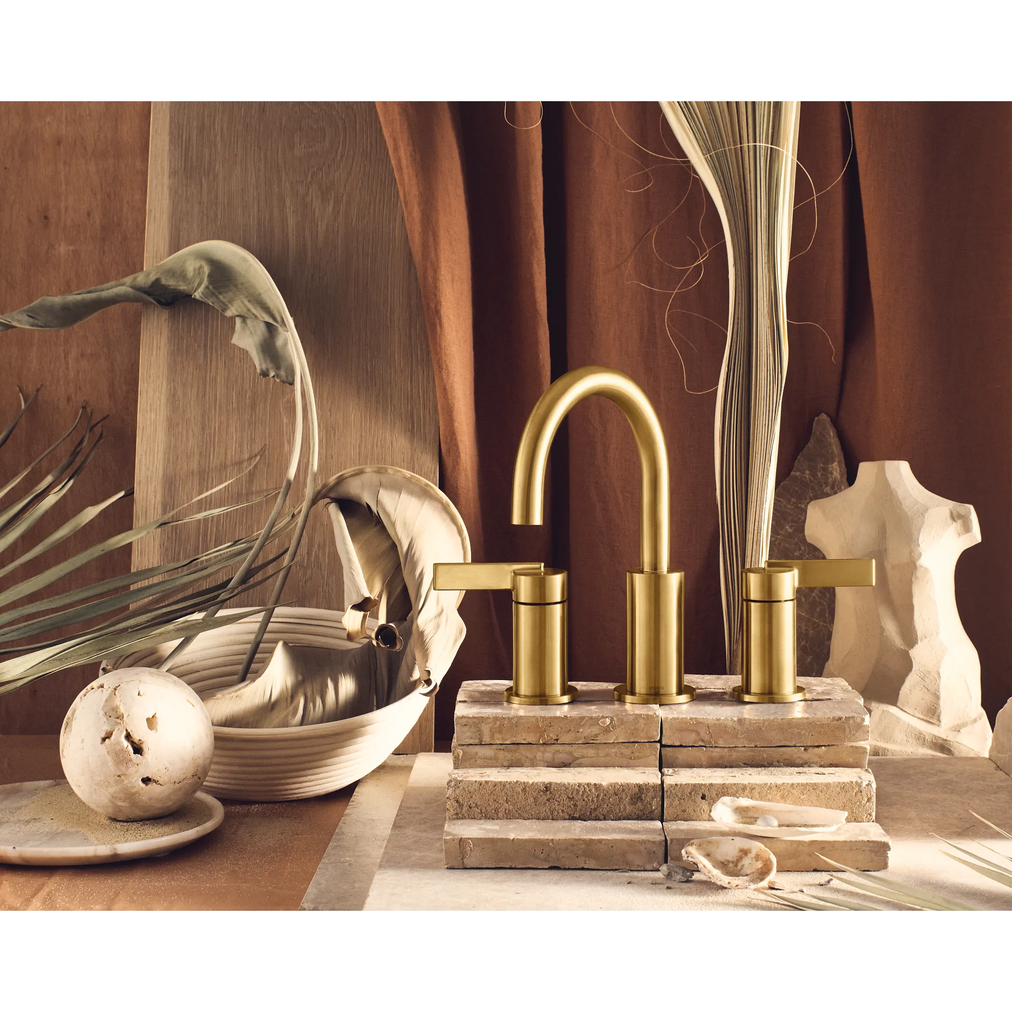 Cia Chrome two-handle high arc bathroom faucet - Image 14