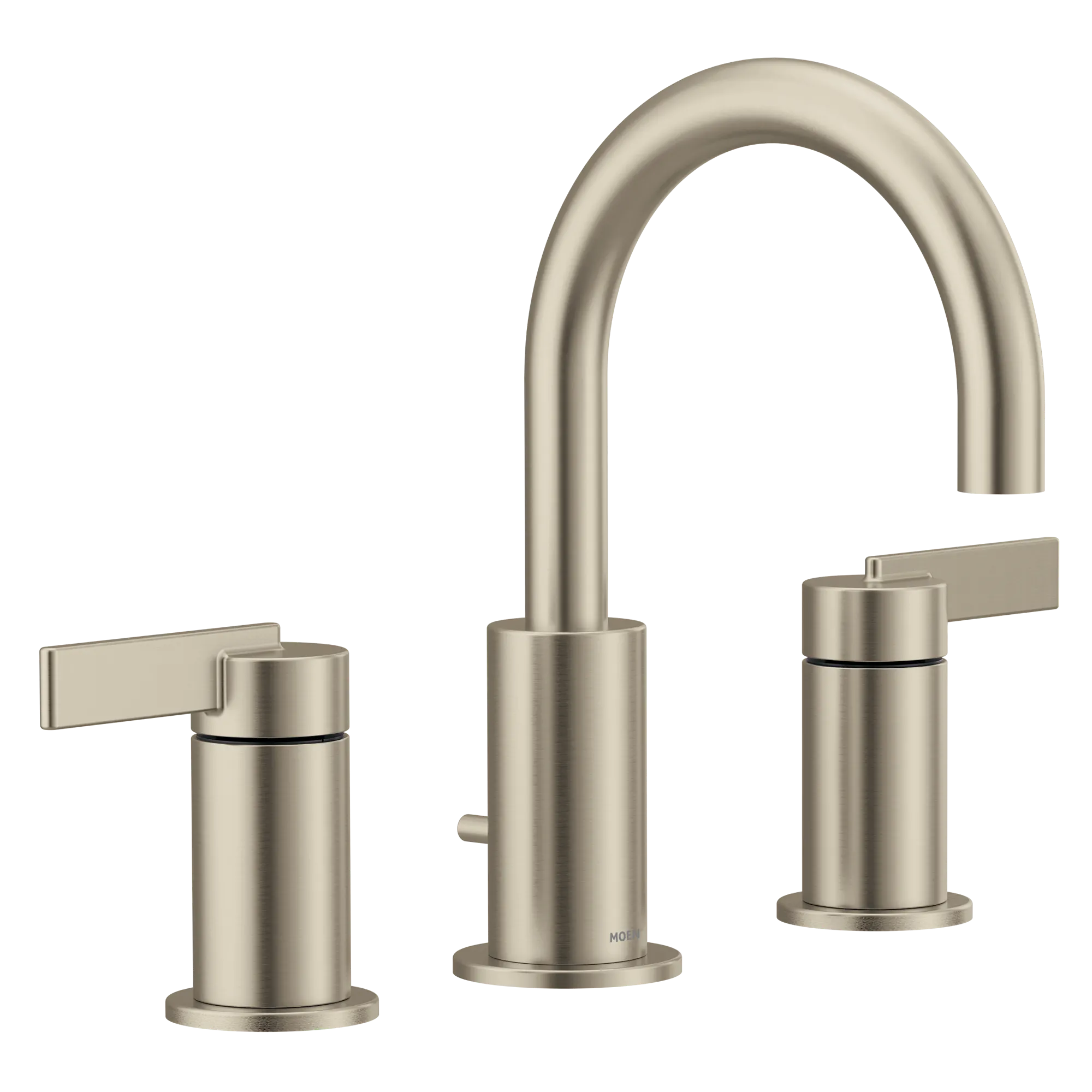 Cia Chrome two-handle high arc bathroom faucet - Image 7