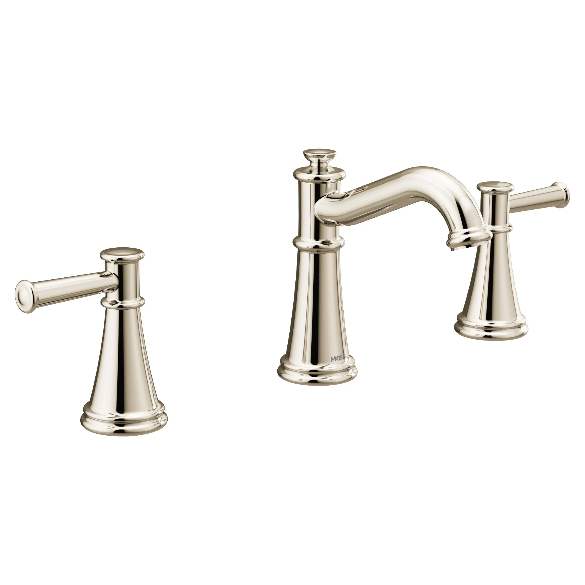 Belfield Chrome two-handle high arc bathroom faucet - Image 7