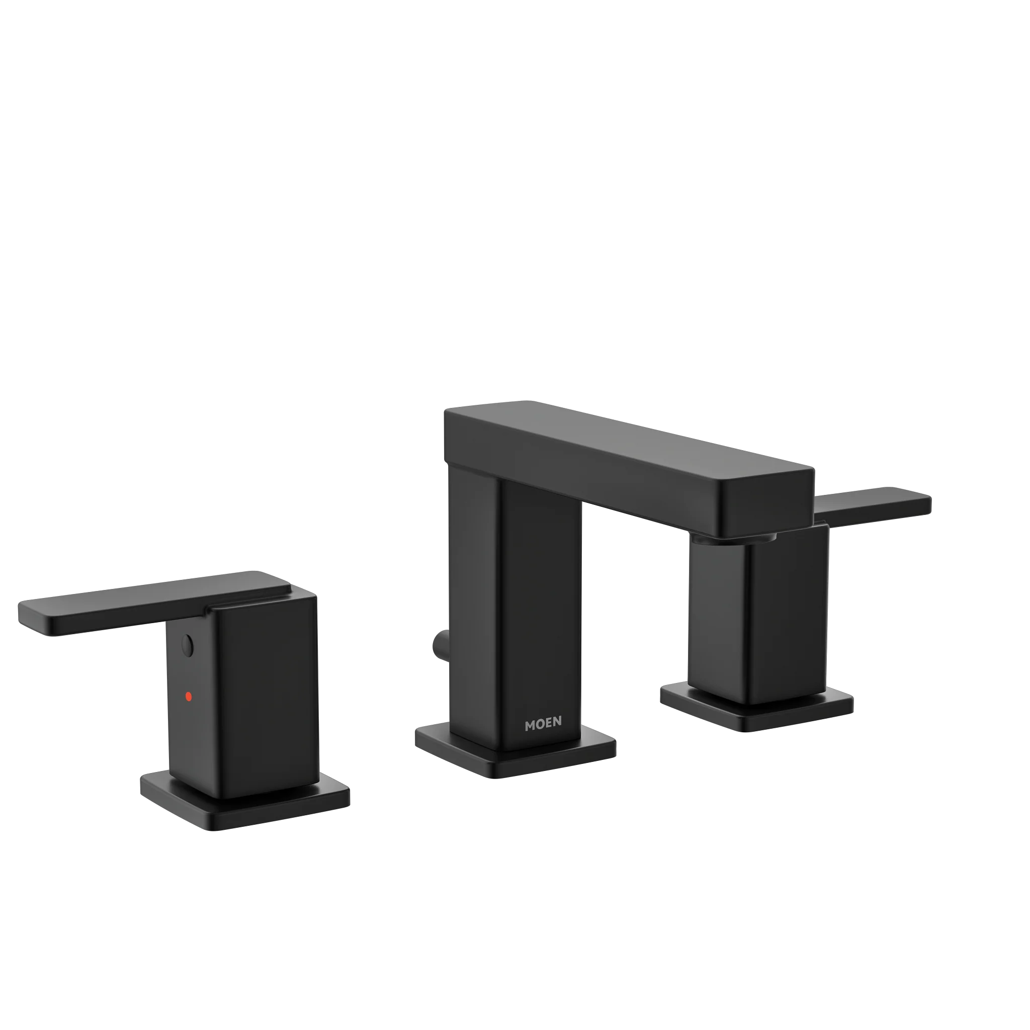 Iver Chrome two-handle high arc bathroom faucet - Image 3