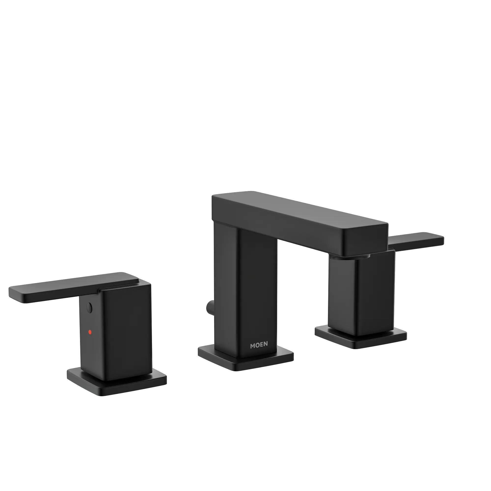 Iver Chrome two-handle high arc bathroom faucet - Image 4