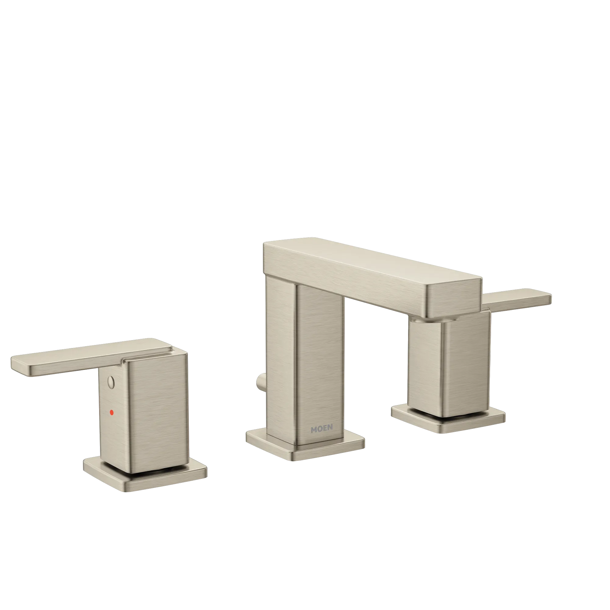 Iver Chrome two-handle high arc bathroom faucet - Image 6