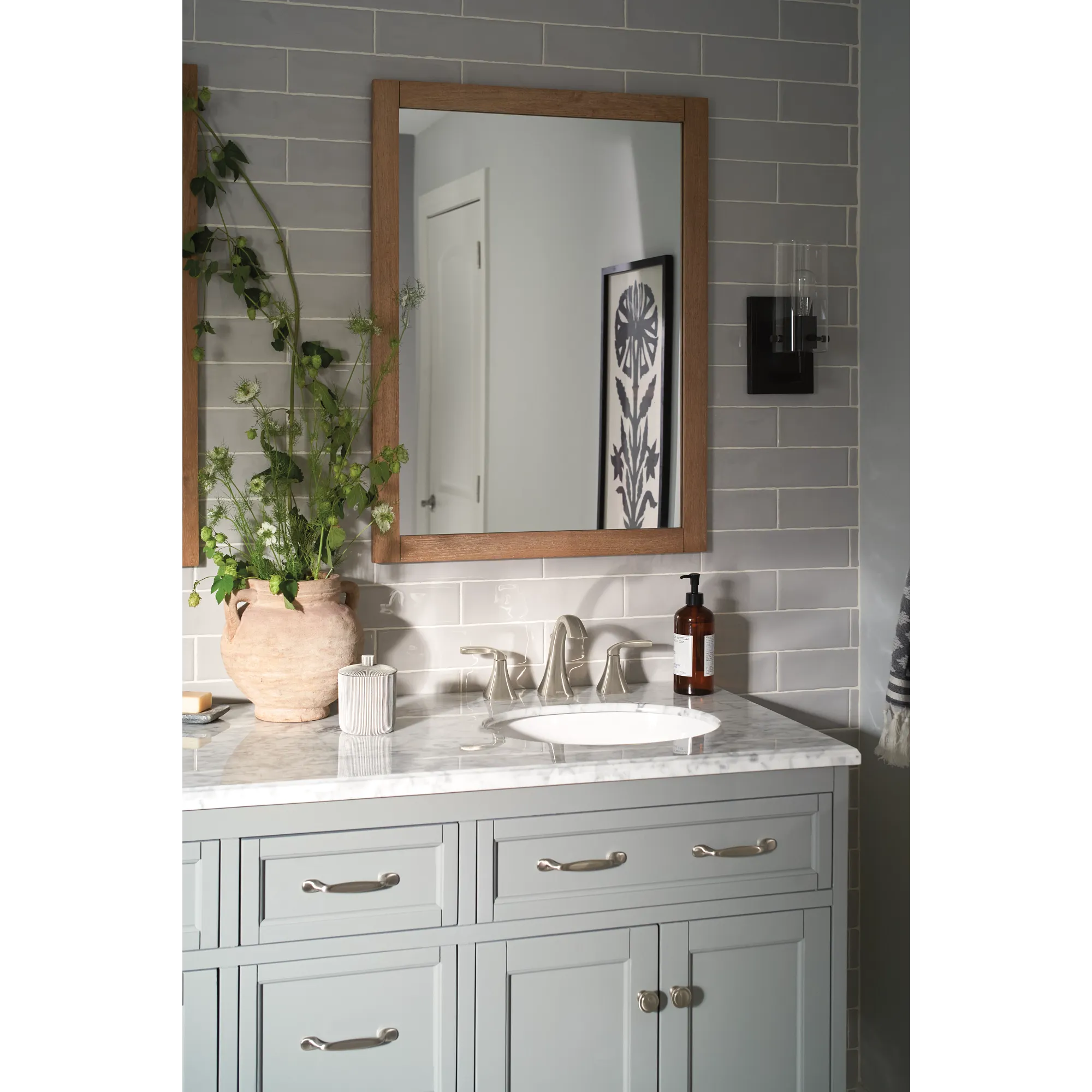 Voss Chrome two-handle high arc bathroom faucet - Image 16