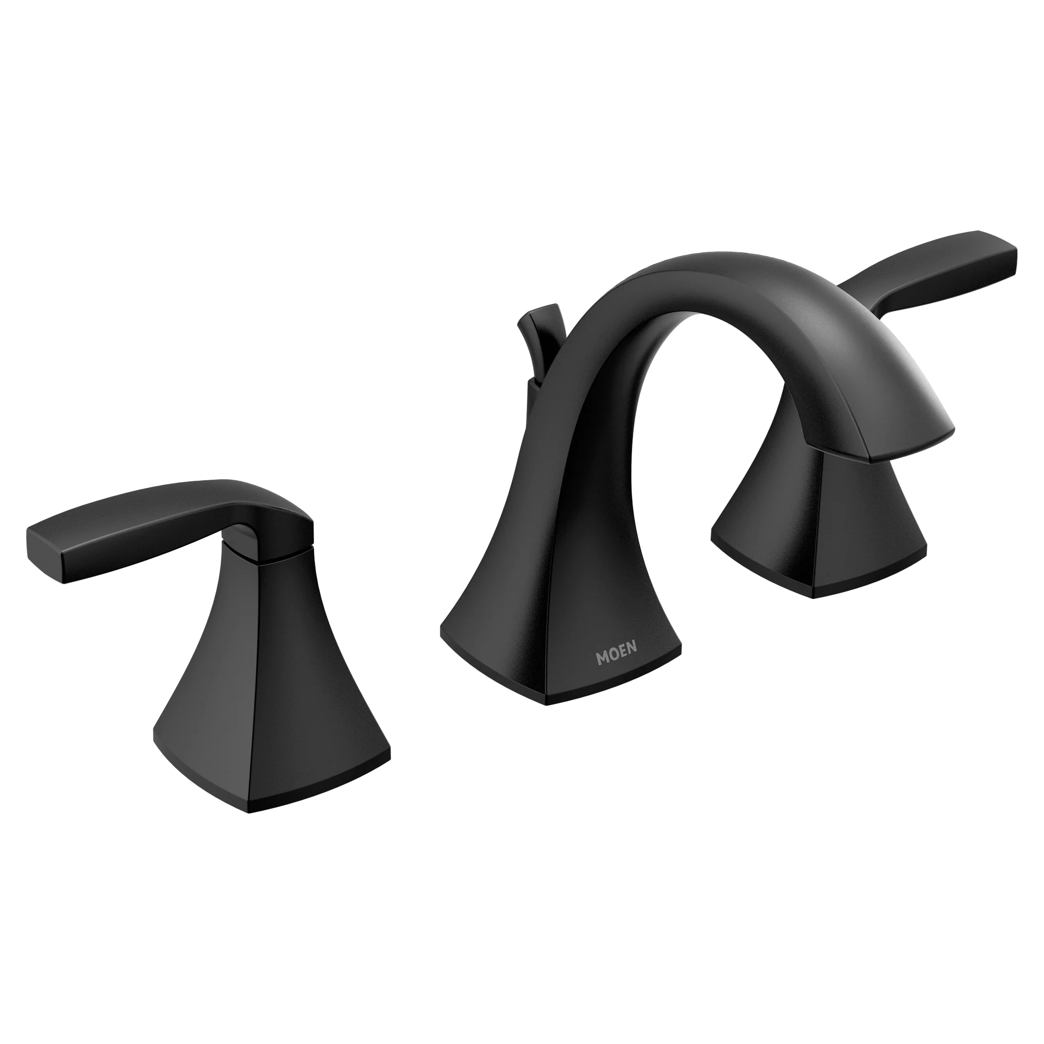 Voss Chrome two-handle high arc bathroom faucet - Image 4