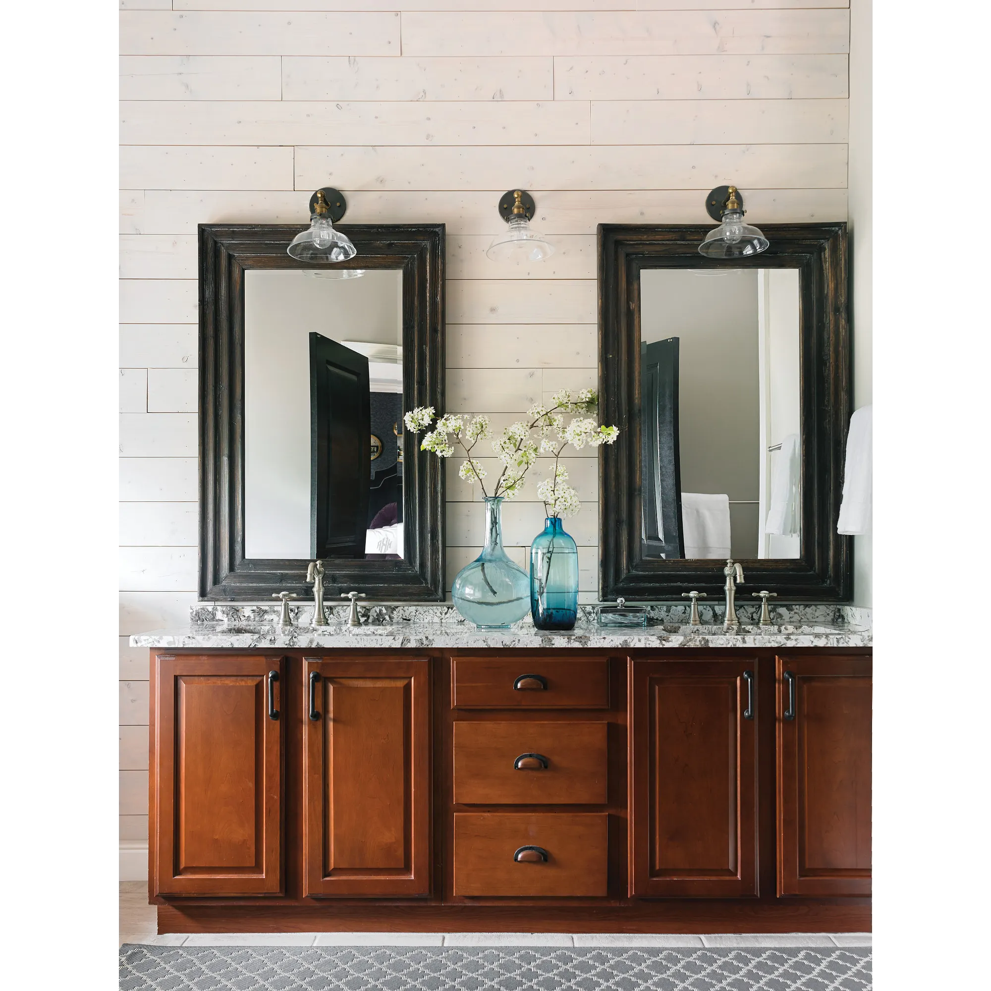 Weymouth Chrome two-handle high arc bathroom faucet - Image 4