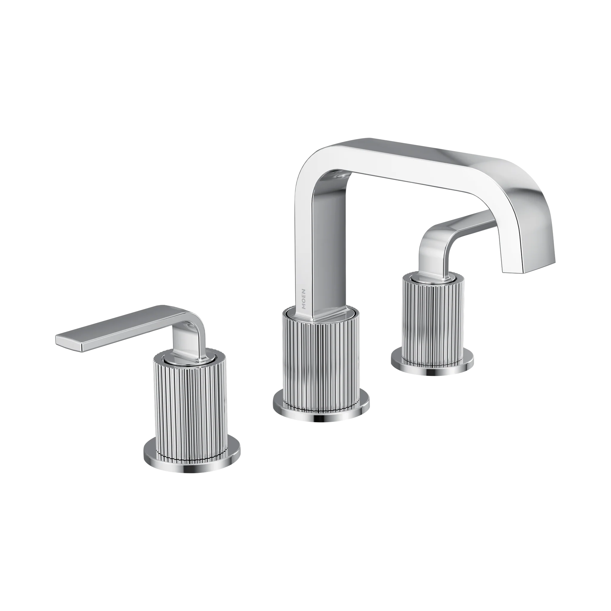 Cambium Chrome two-handle high arc bathroom faucet