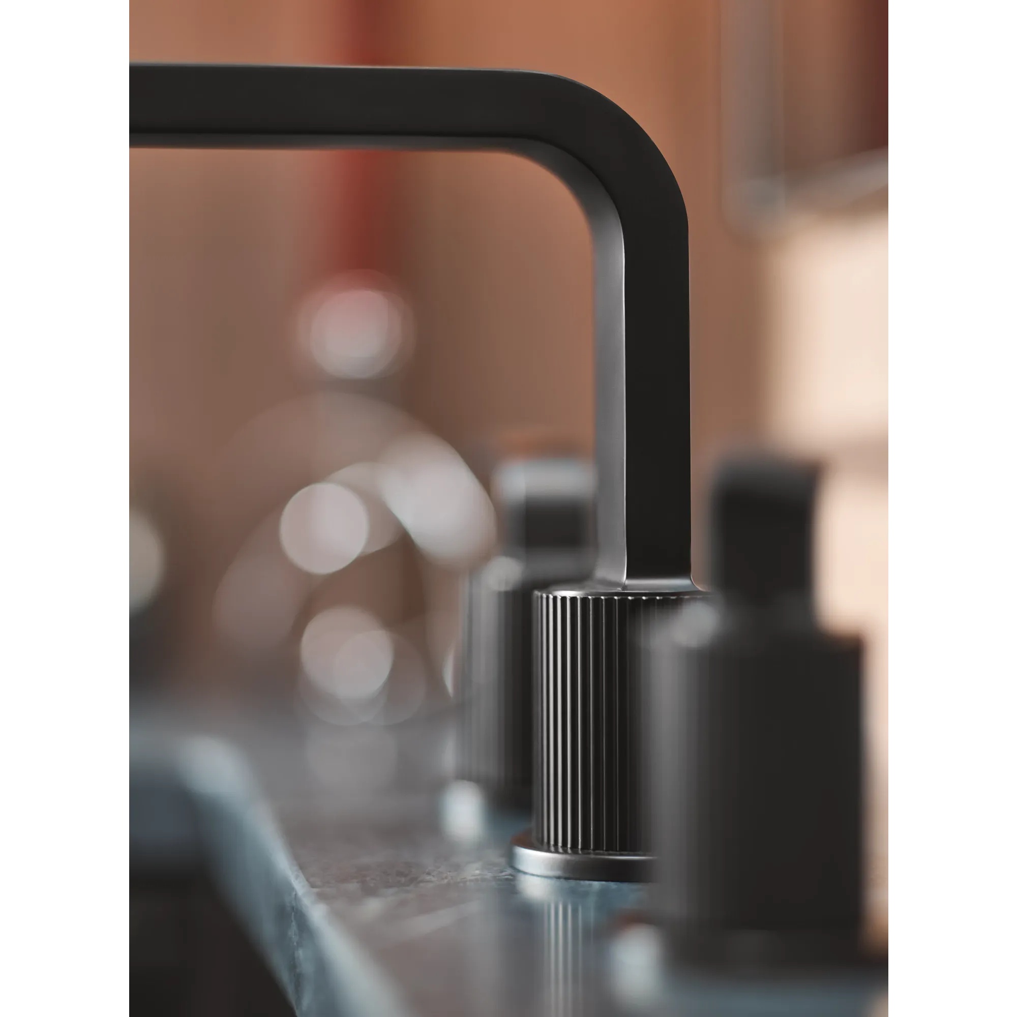 Cambium Chrome two-handle high arc bathroom faucet - Image 4