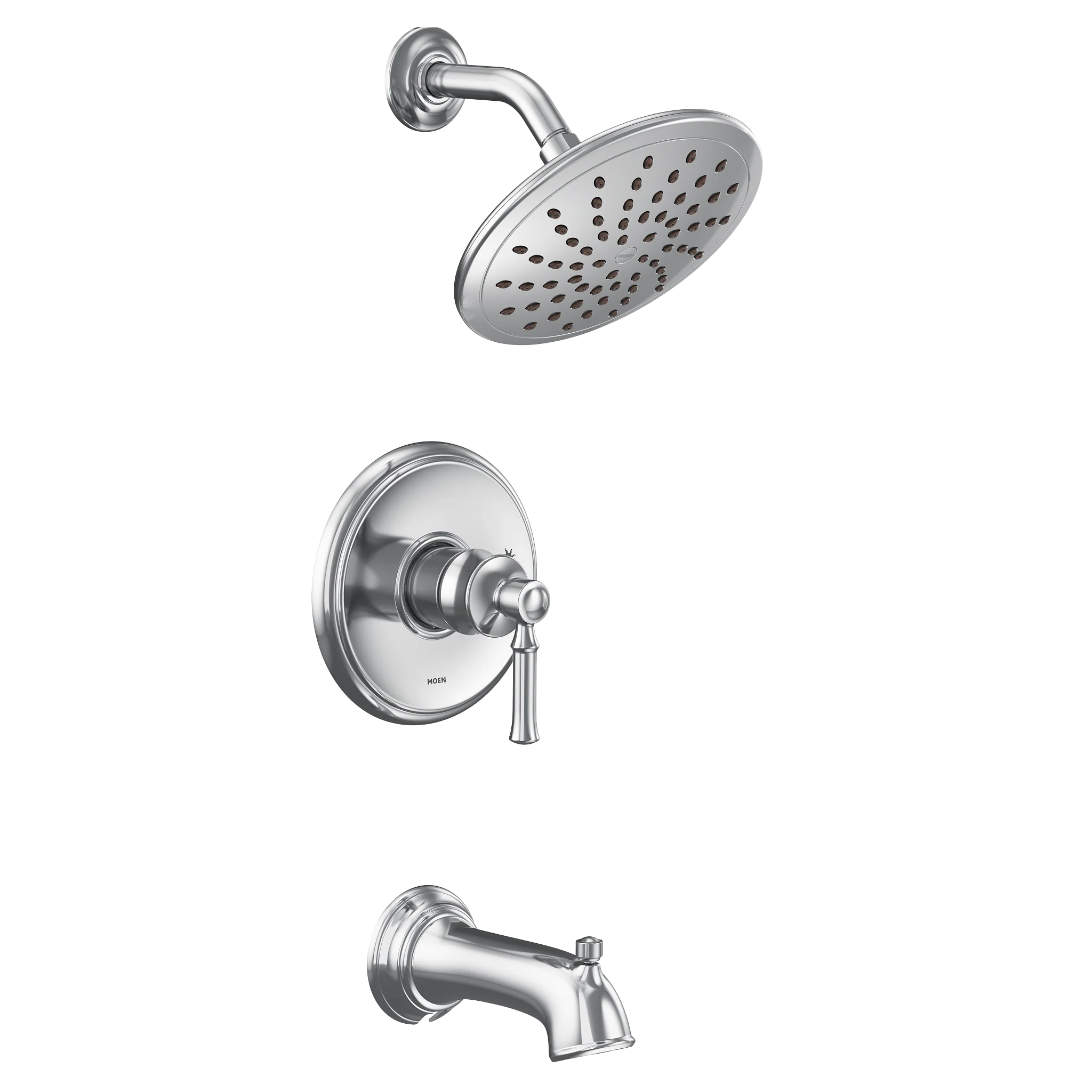Dartmoor M-CORE 2-Series Tub and Shower Trim with Rainshower