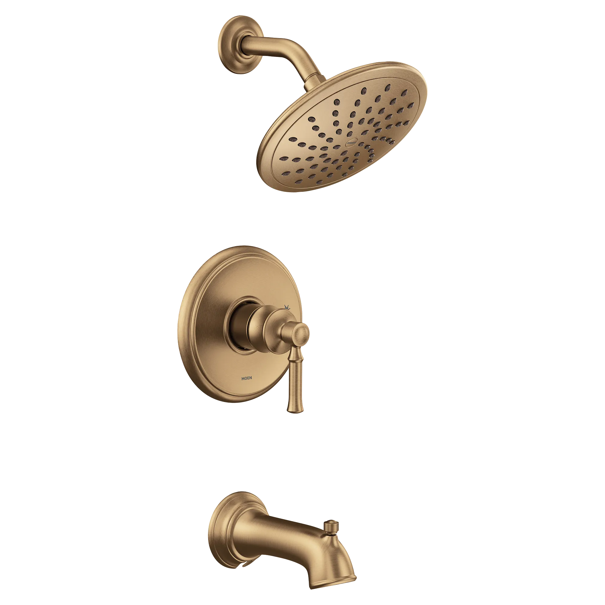 Dartmoor M-CORE 2-Series Tub and Shower Trim with Rainshower - Image 10