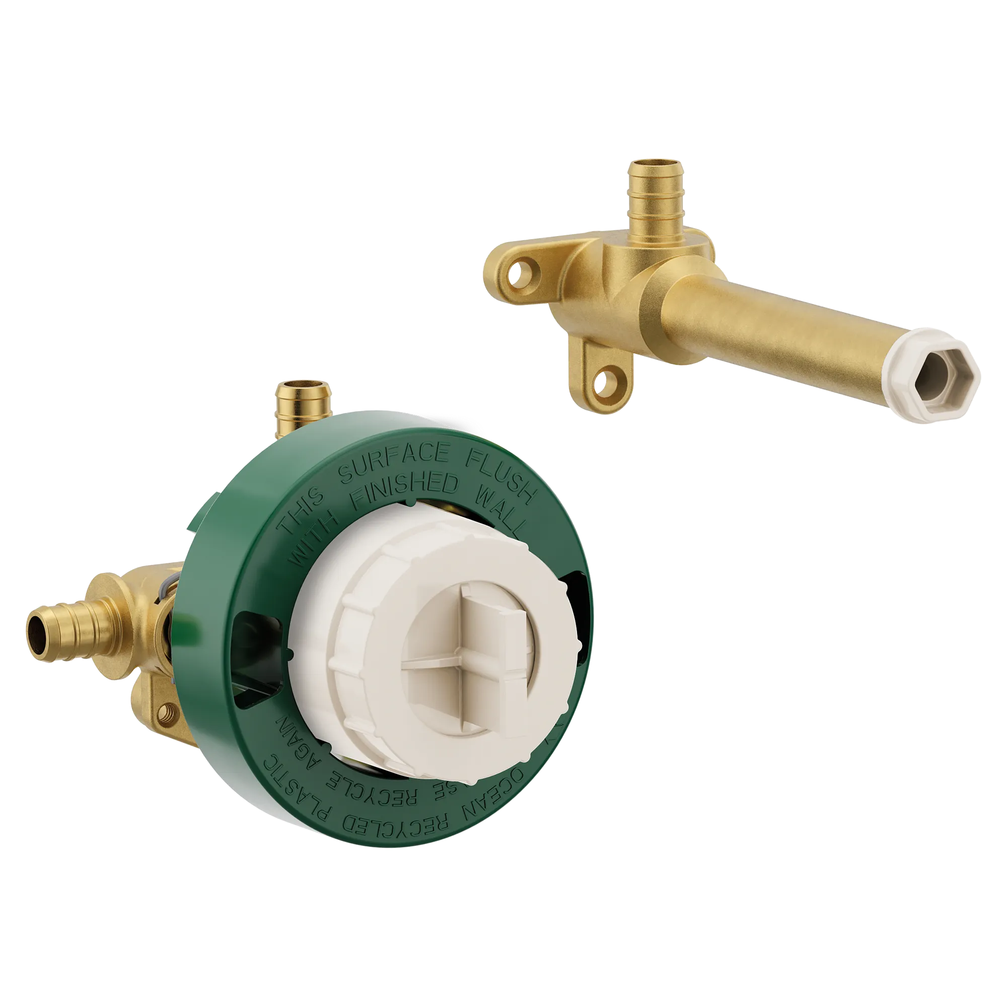 M-pact Wallmount Tub Filler 1/2" Crimp Ring Pex Cc/ips Connection - Image 3