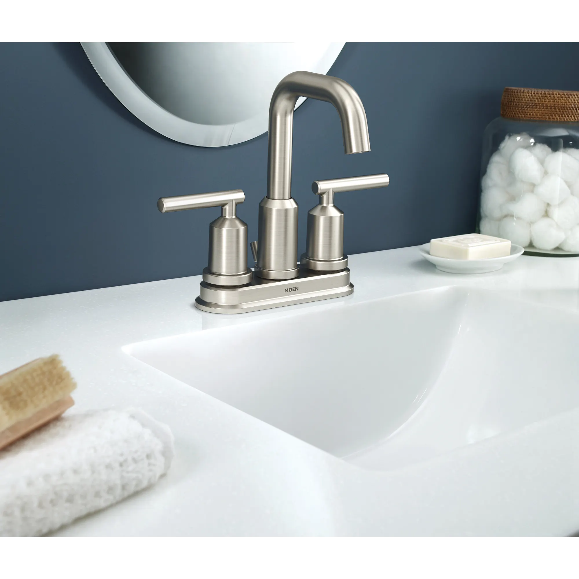 Gibson Two-handle Centerset Bathroom Sink Faucet - Image 6
