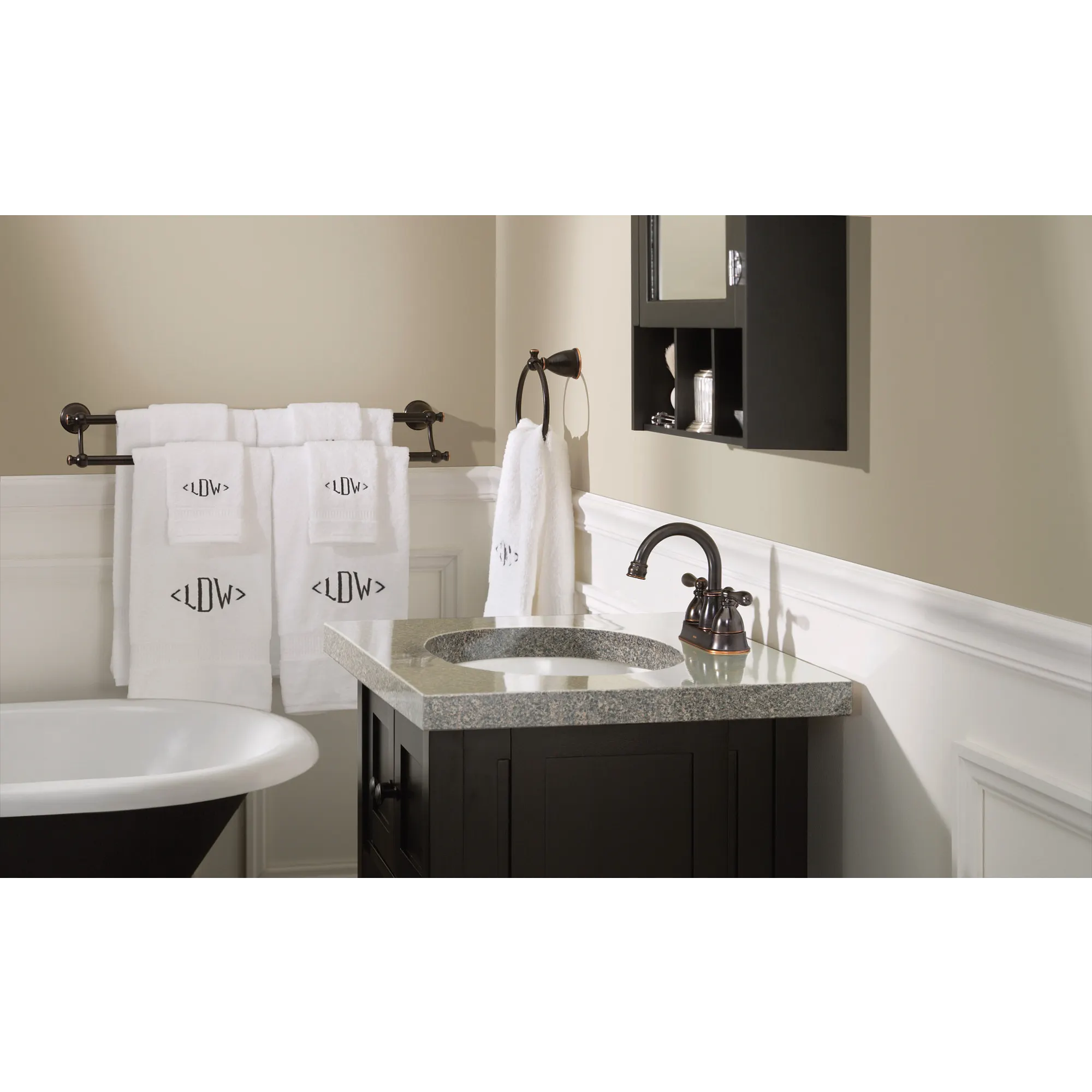 Caldwell Two-handle Centerset Bathroom Sink Faucet - Image 17