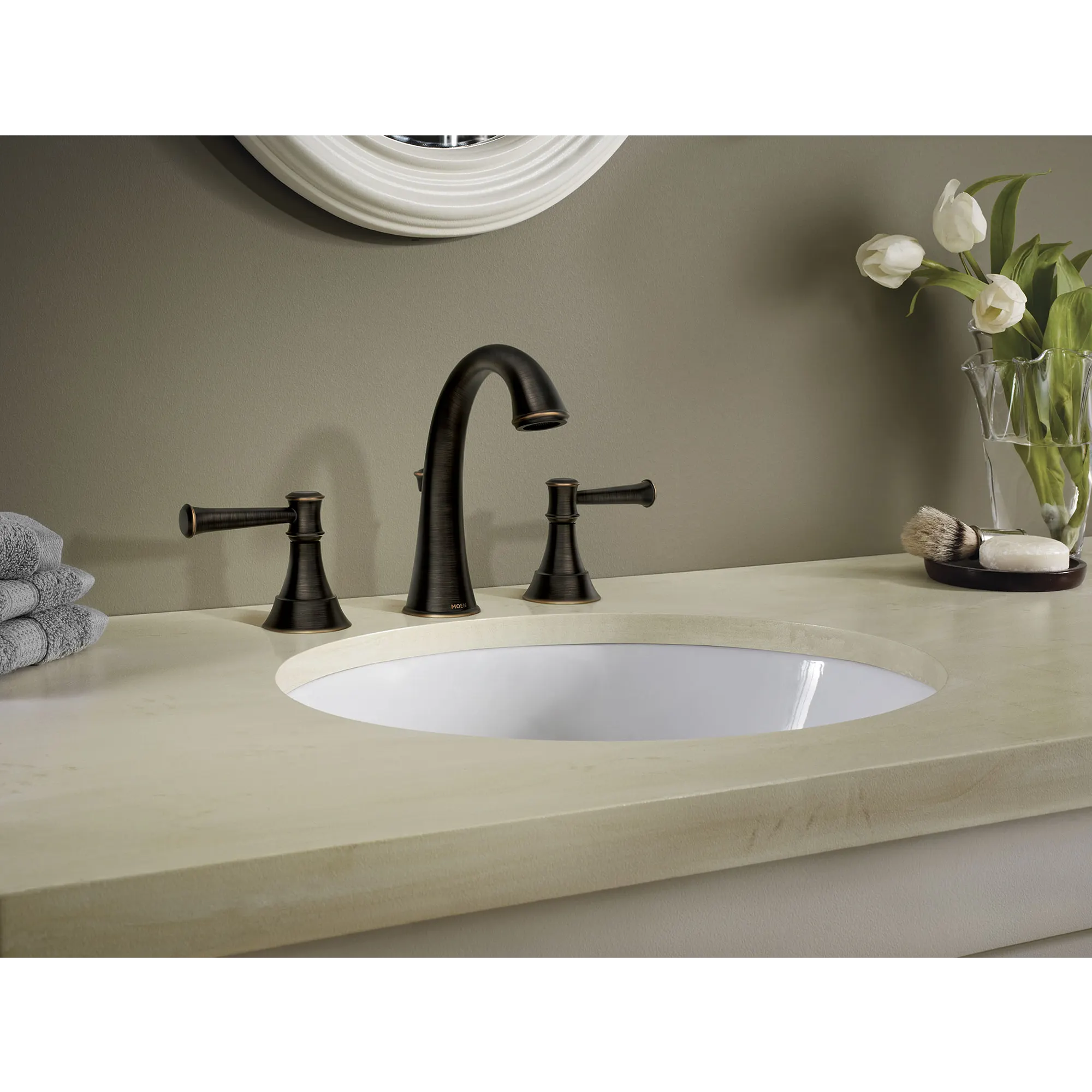 Ashville Two-handle Centerset Bathroom Sink Faucet - Image 11