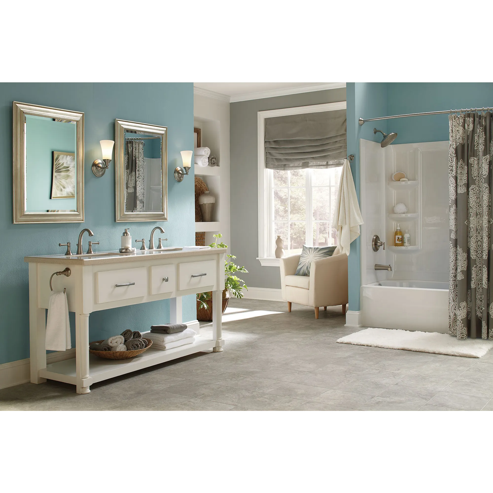 Ashville Two-handle Centerset Bathroom Sink Faucet - Image 3