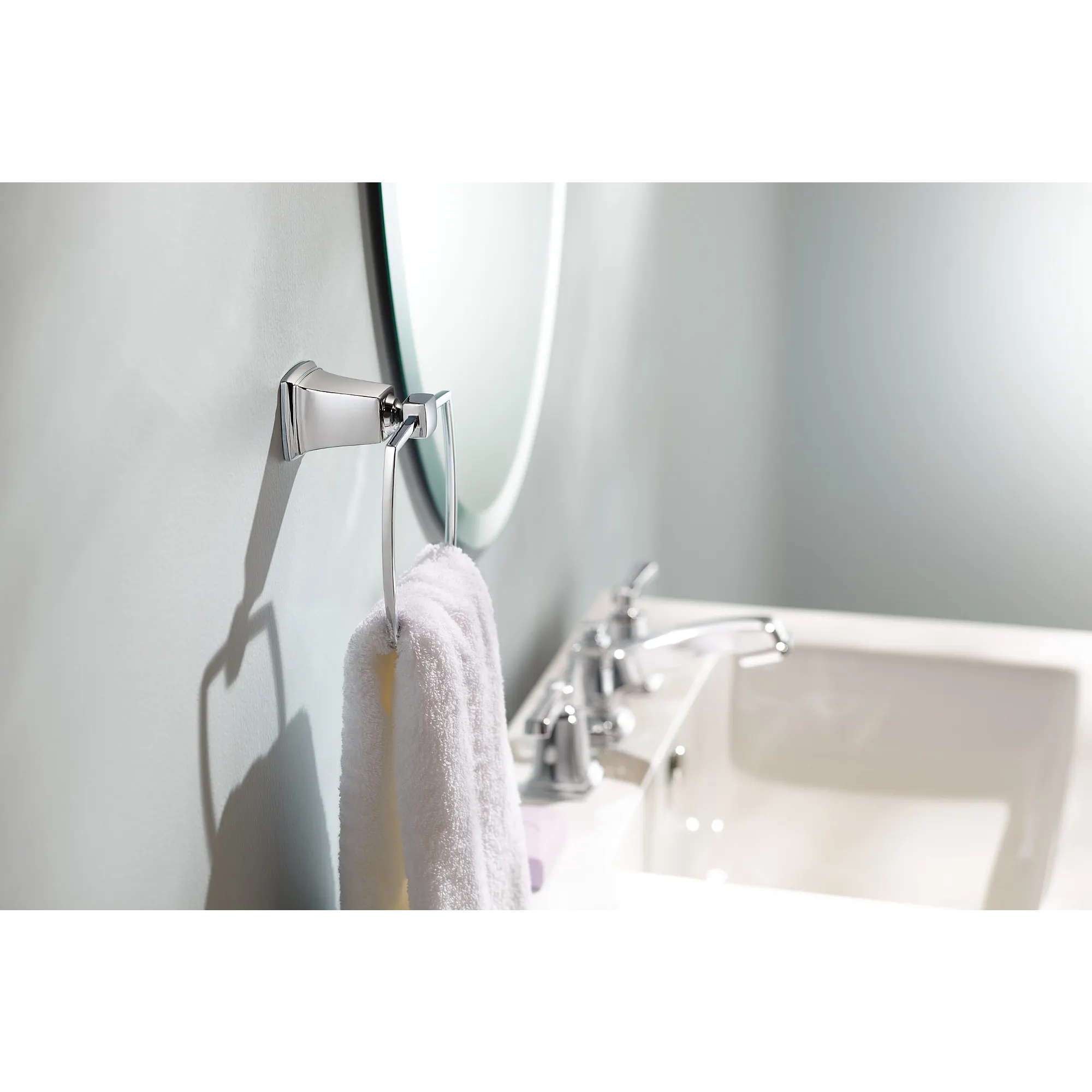 Boardwalk Two-Handle Low Arc Bathroom Faucet - Image 3
